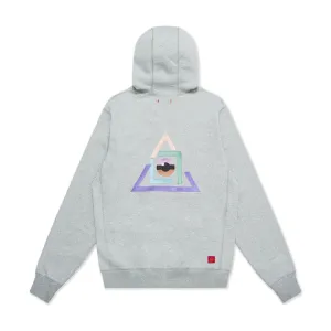 CLOT Men Seeing Eyes Hoodie Grey