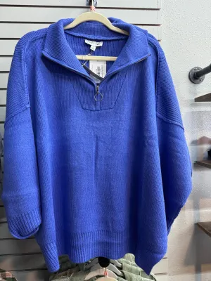 Cobalt Blue Sweater