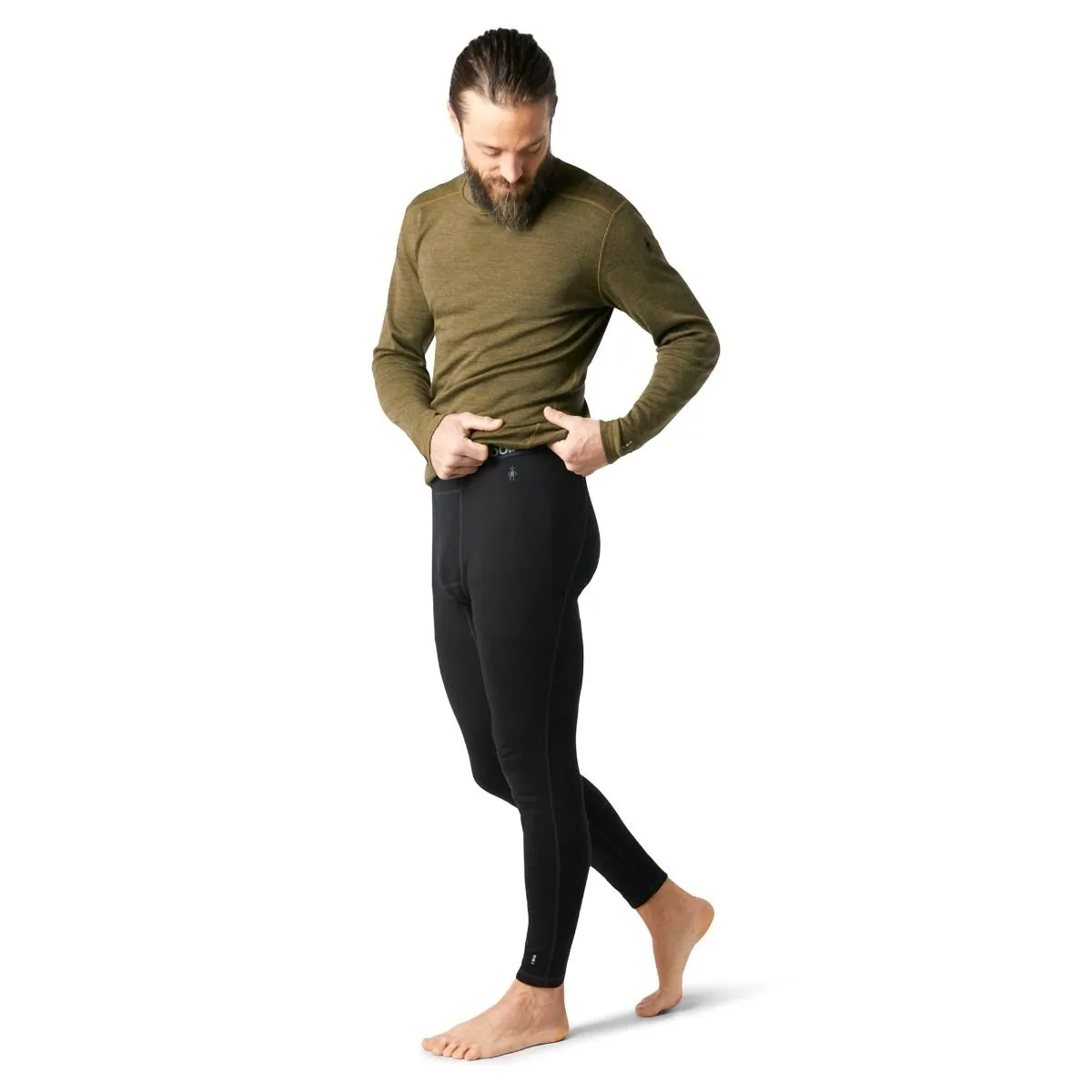 Couche de Base Pantalons Smartwool Classic Thermal Merino Base Layer Bottom Boxed Hommes
