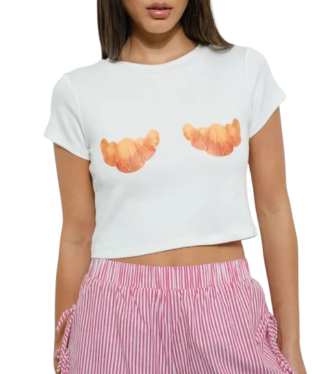 Croissant Tee