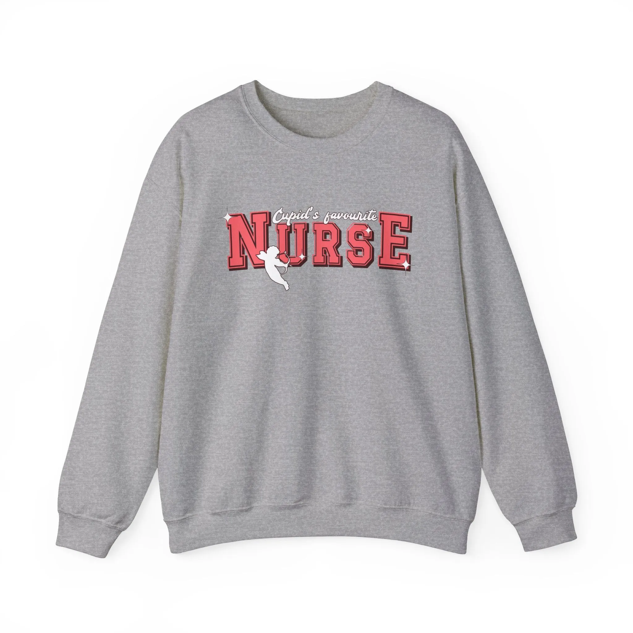 Cupid's Fav Nurse Valentines Day Sweatshirt