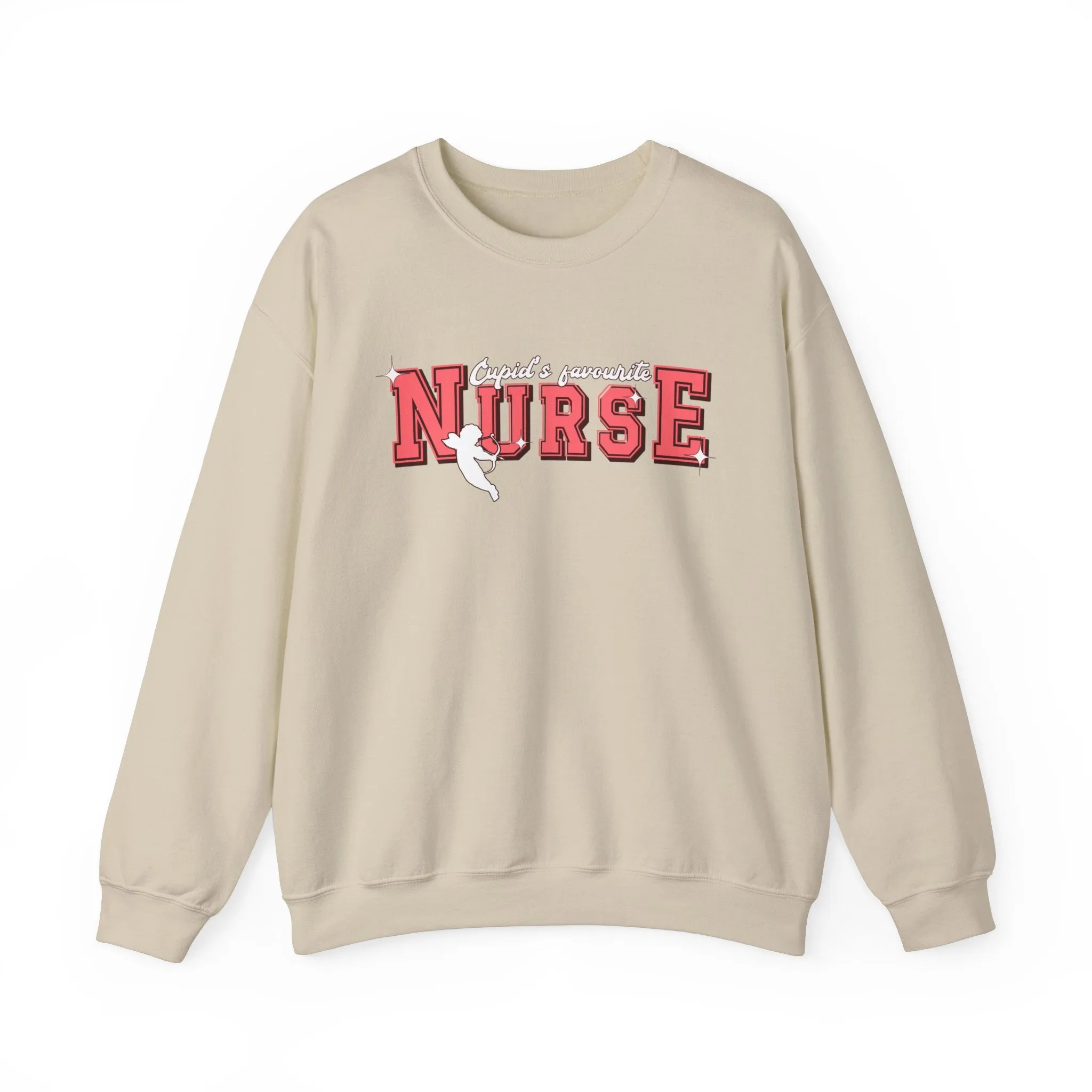 Cupid's Fav Nurse Valentines Day Sweatshirt