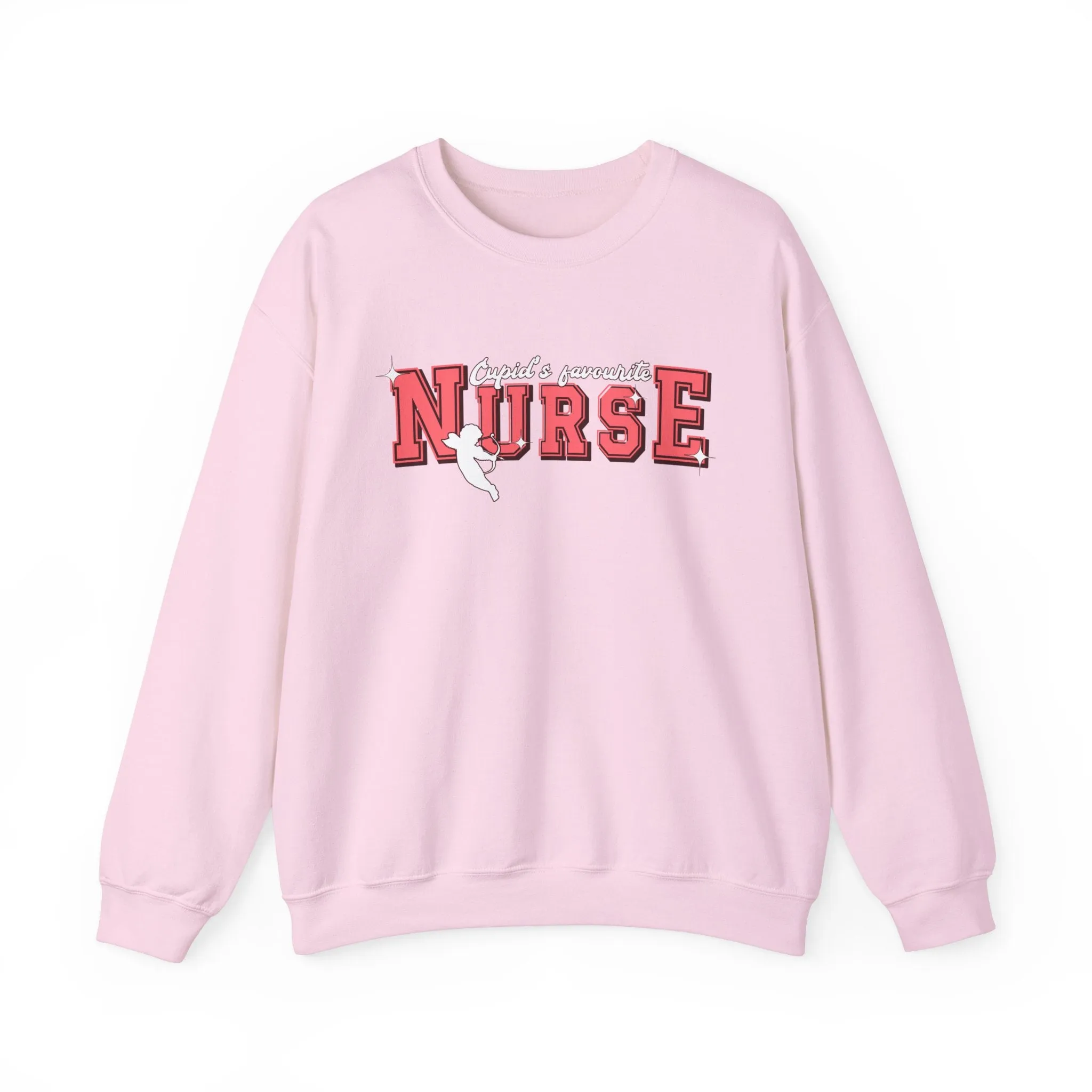 Cupid's Fav Nurse Valentines Day Sweatshirt