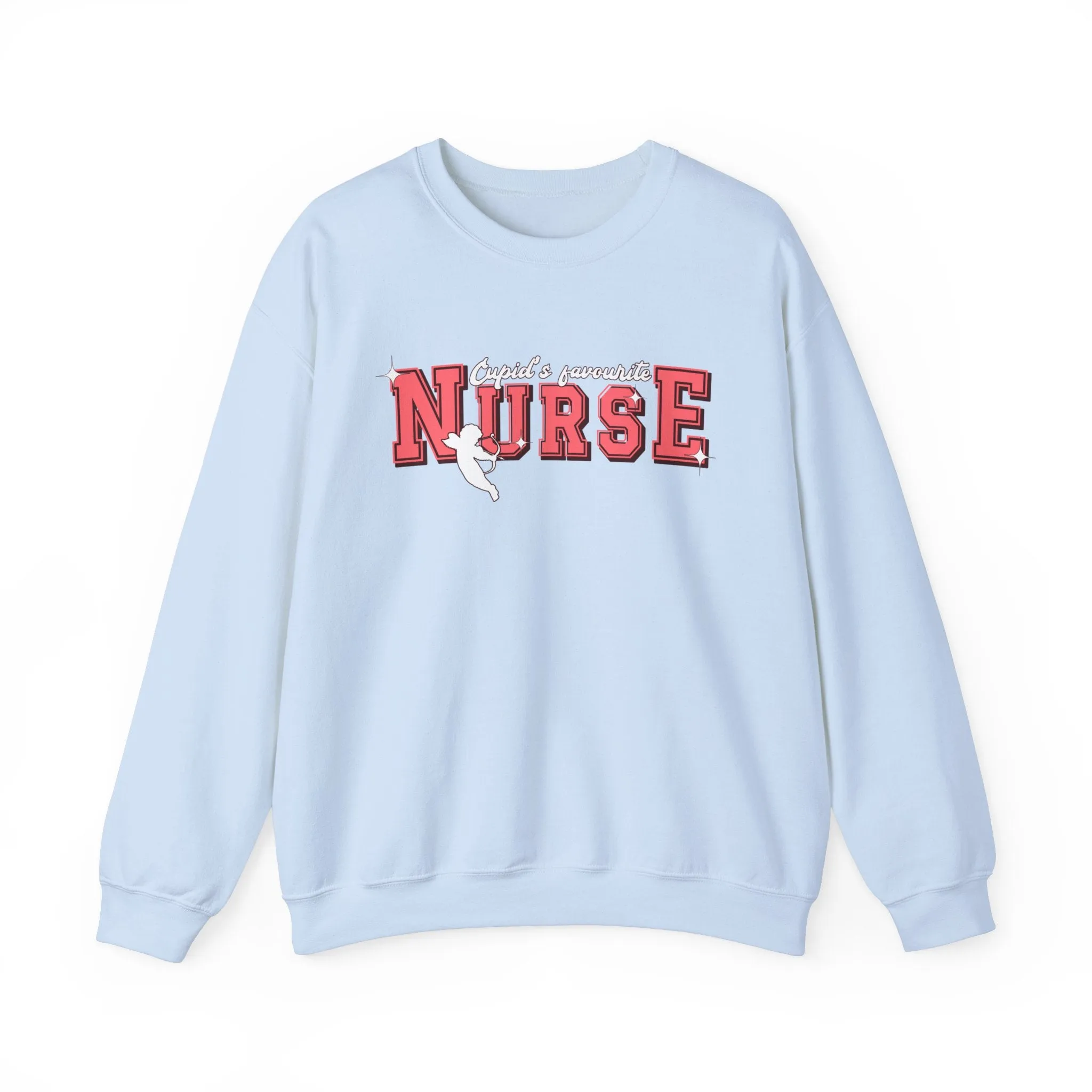 Cupid's Fav Nurse Valentines Day Sweatshirt