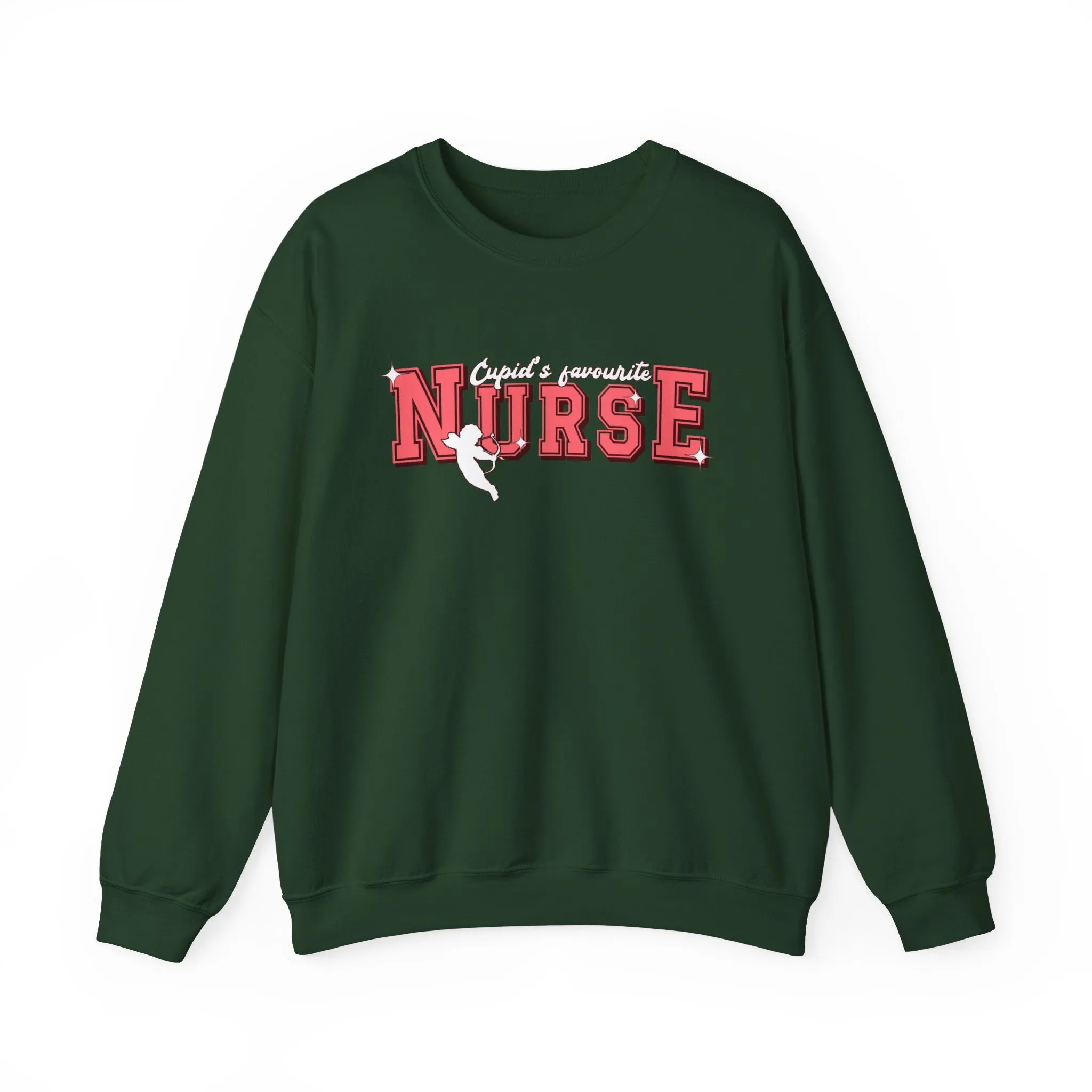 Cupid's Fav Nurse Valentines Day Sweatshirt