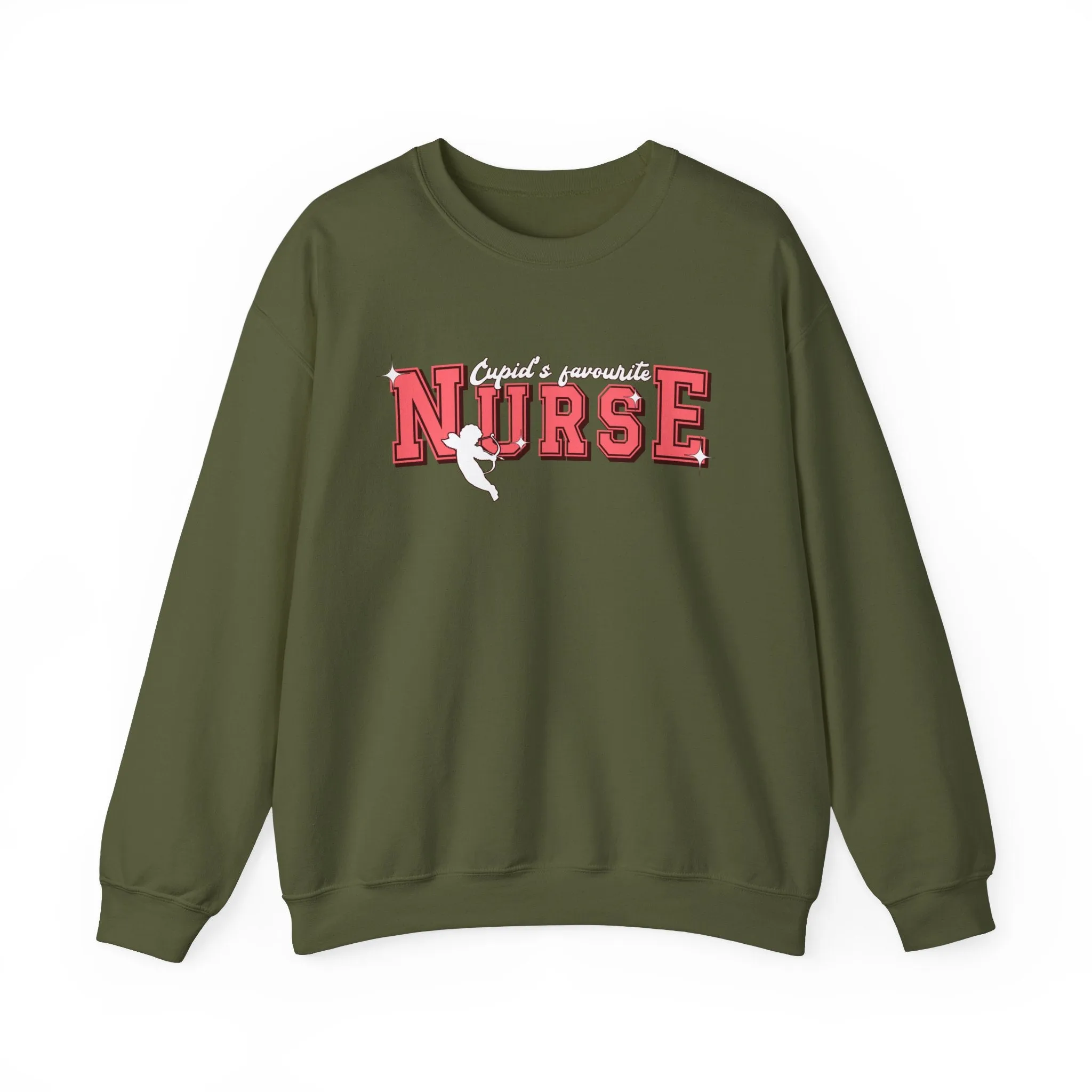 Cupid's Fav Nurse Valentines Day Sweatshirt