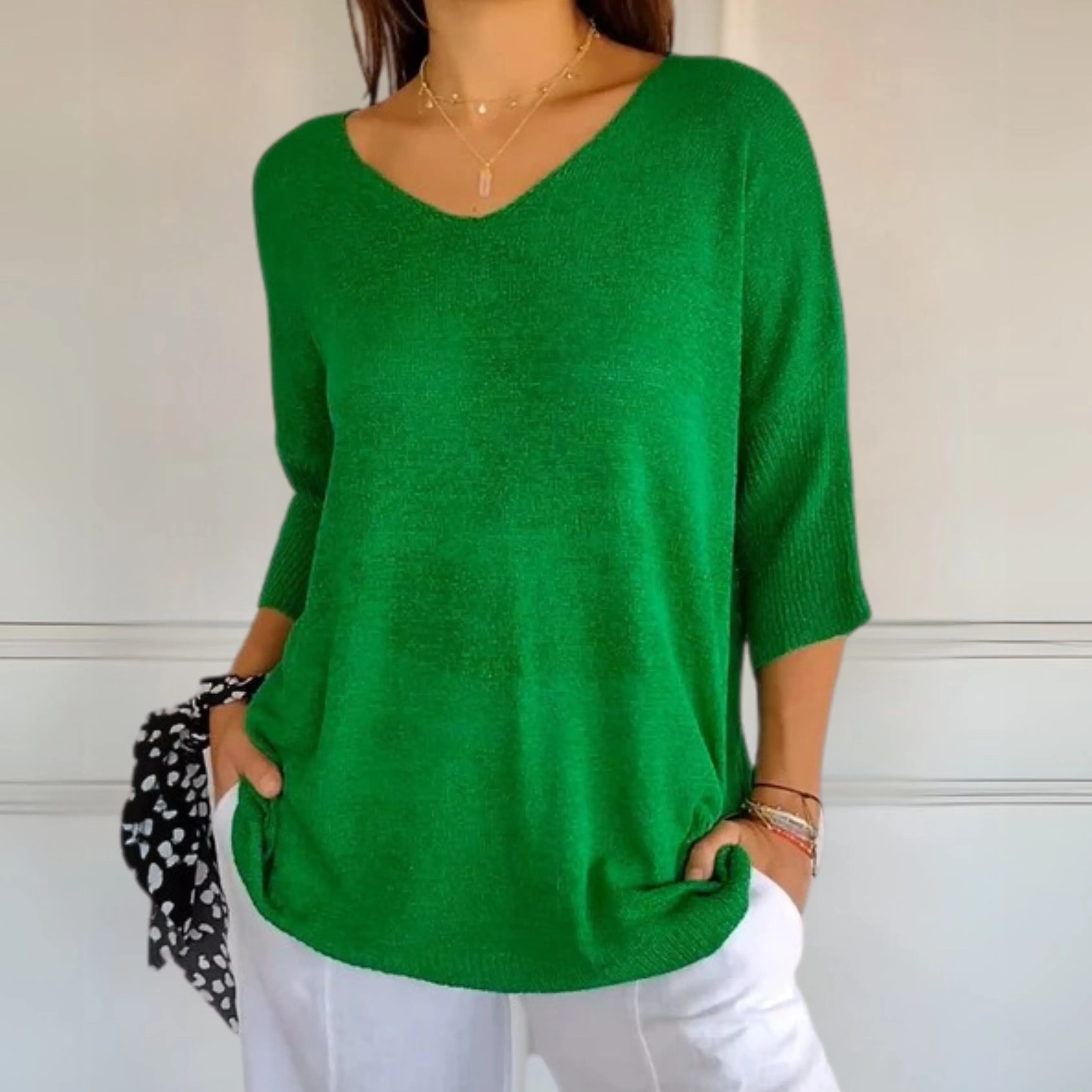 Cynthia | Women's Knitted Sweater | Oversize