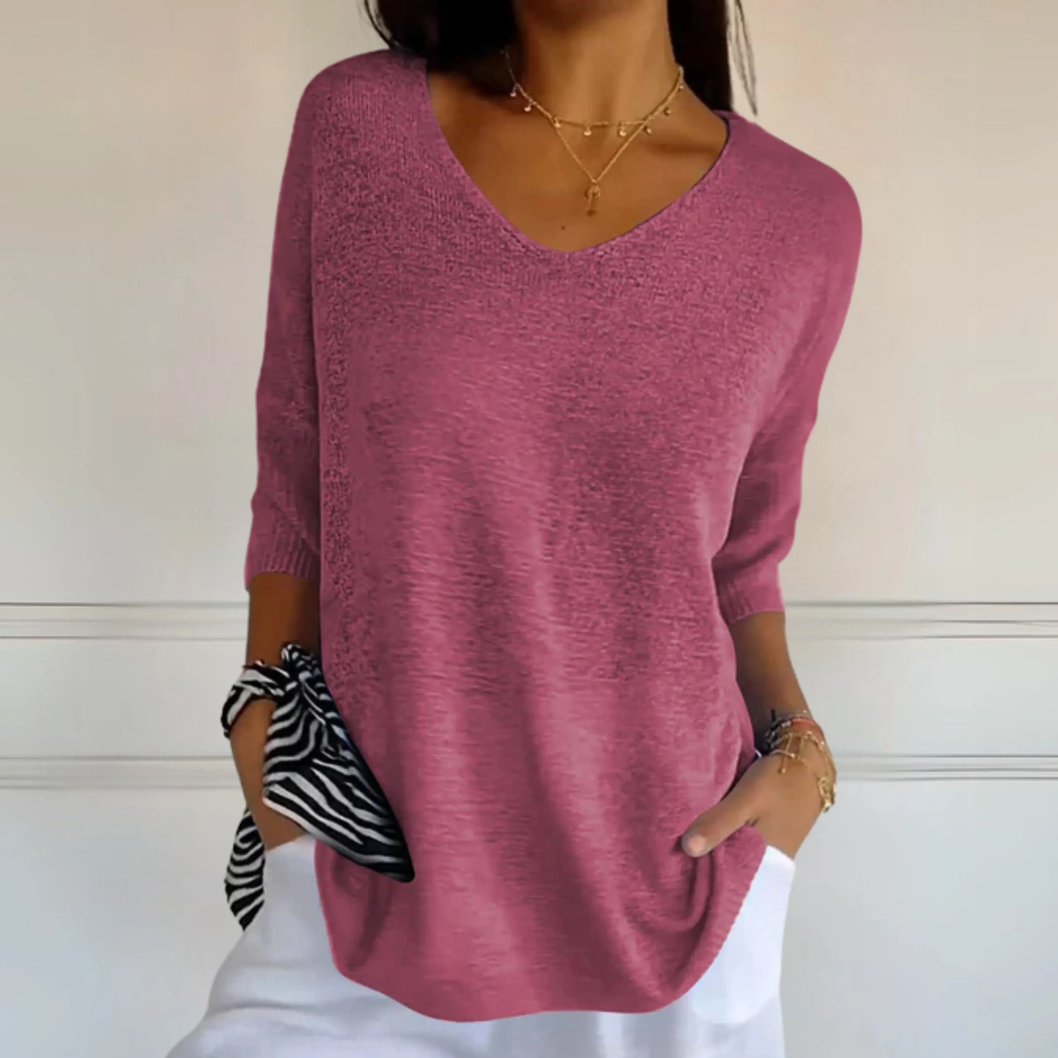 Cynthia | Women's Knitted Sweater | Oversize