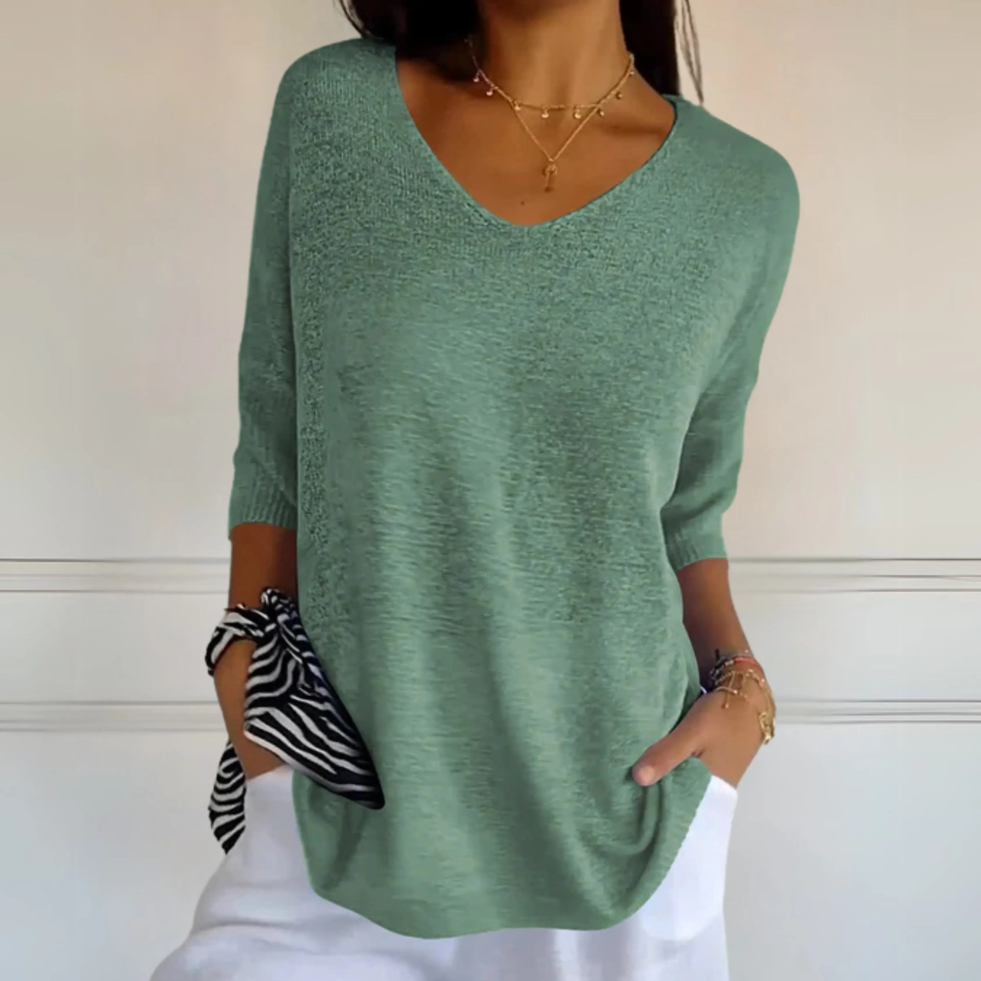 Cynthia | Women's Knitted Sweater | Oversize