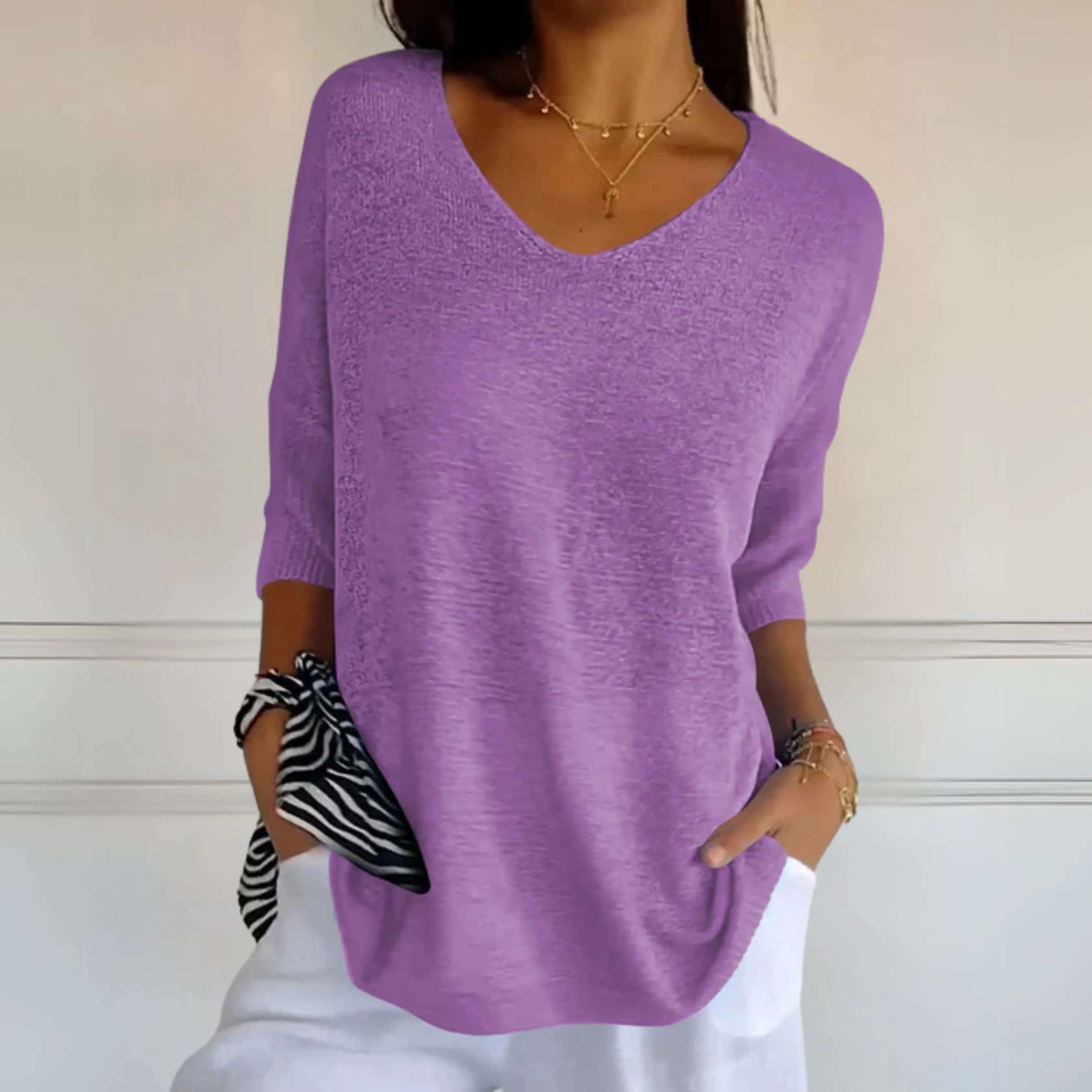 Cynthia | Women's Knitted Sweater | Oversize