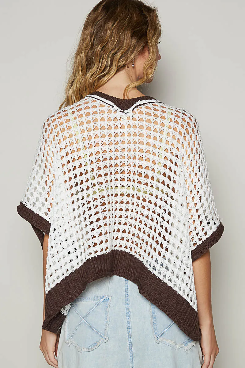 Daisy Crocheted Top