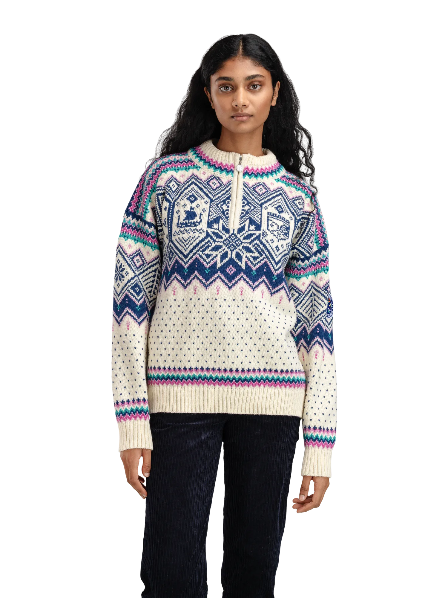 DALE OF NORWAY WOMENS VM TRONDHEIM SWEATER