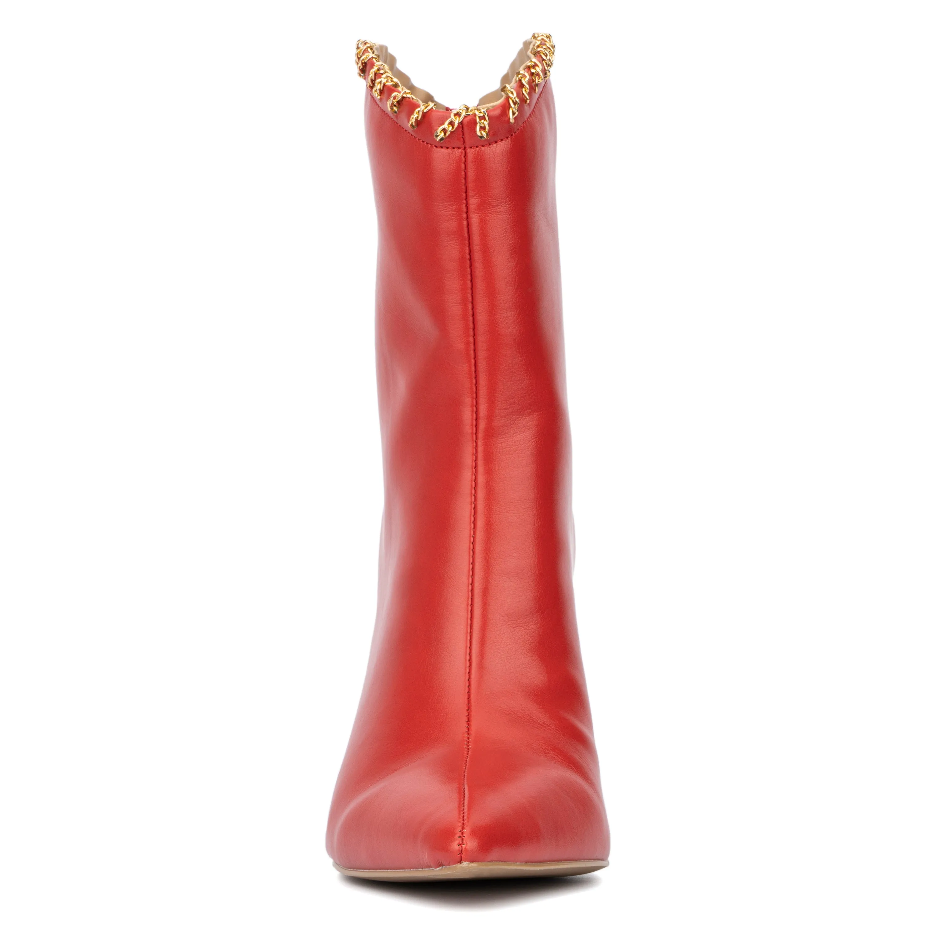 Deborah Chain Detail Booties