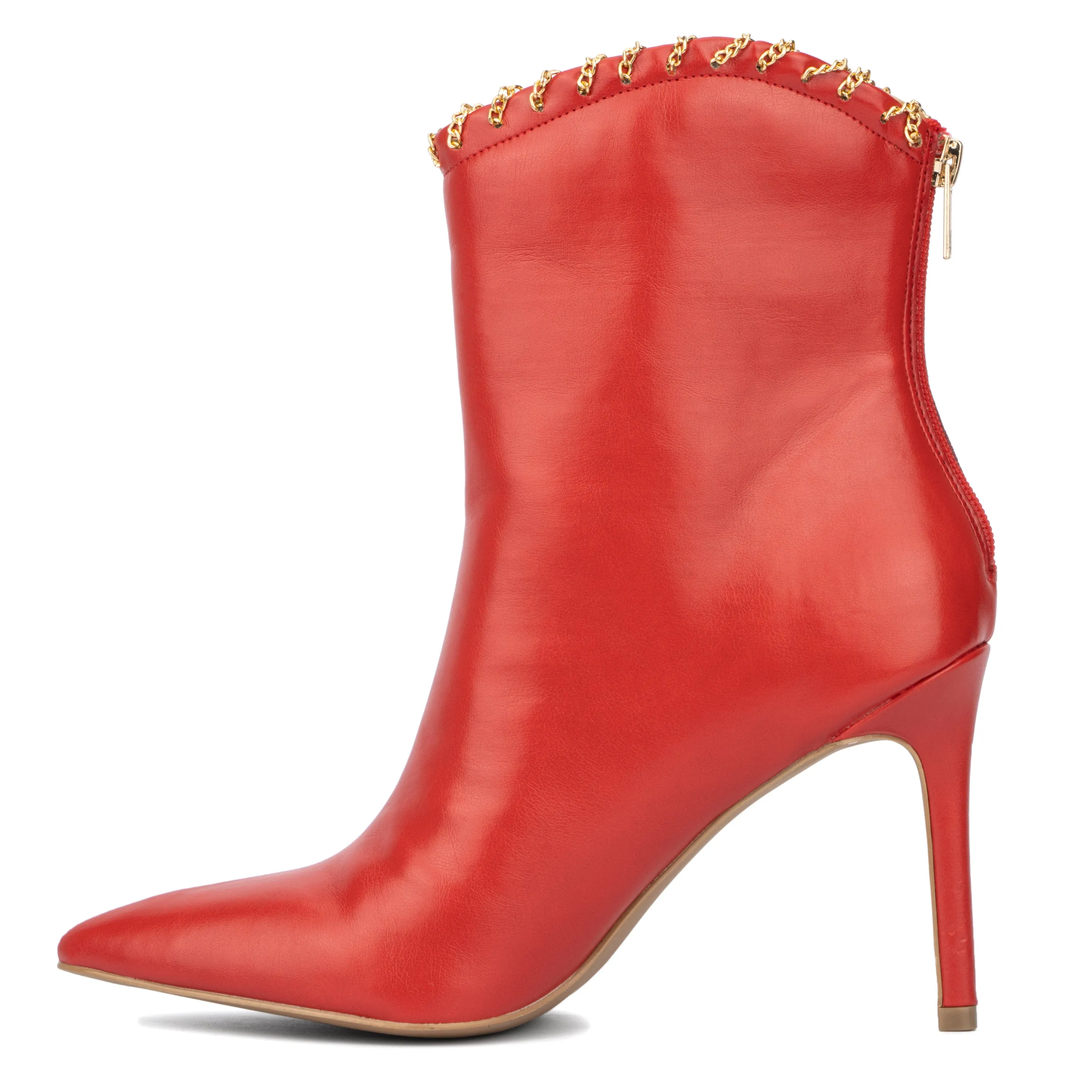 Deborah Chain Detail Booties