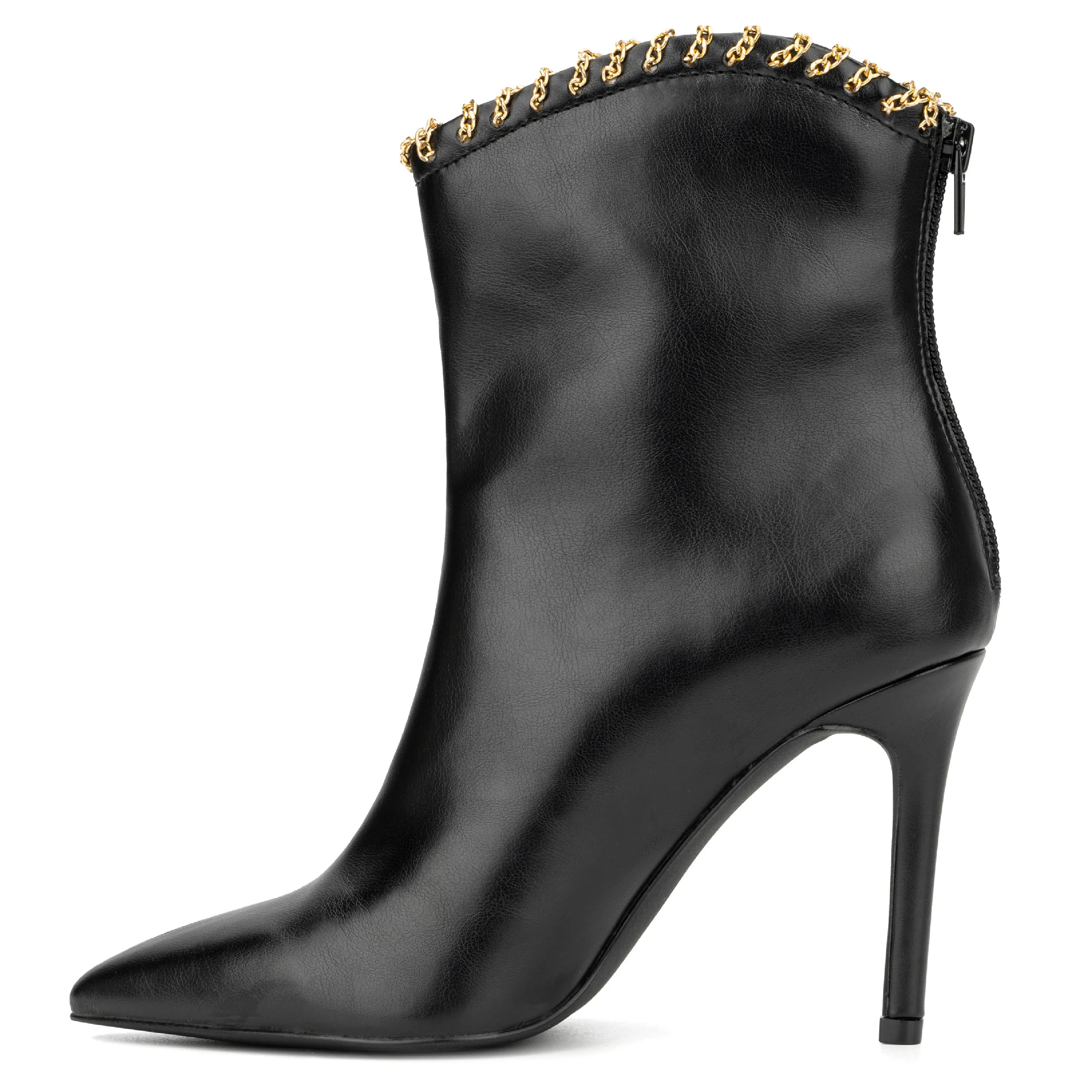 Deborah Chain Detail Booties