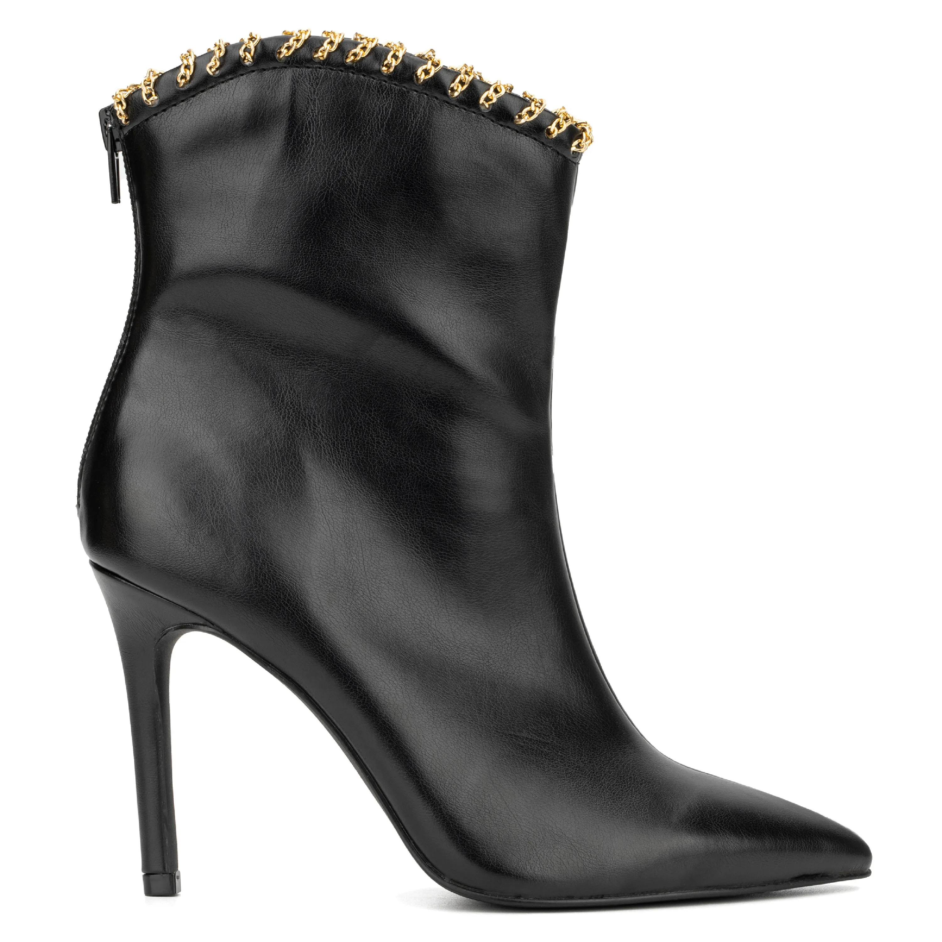 Deborah Chain Detail Booties