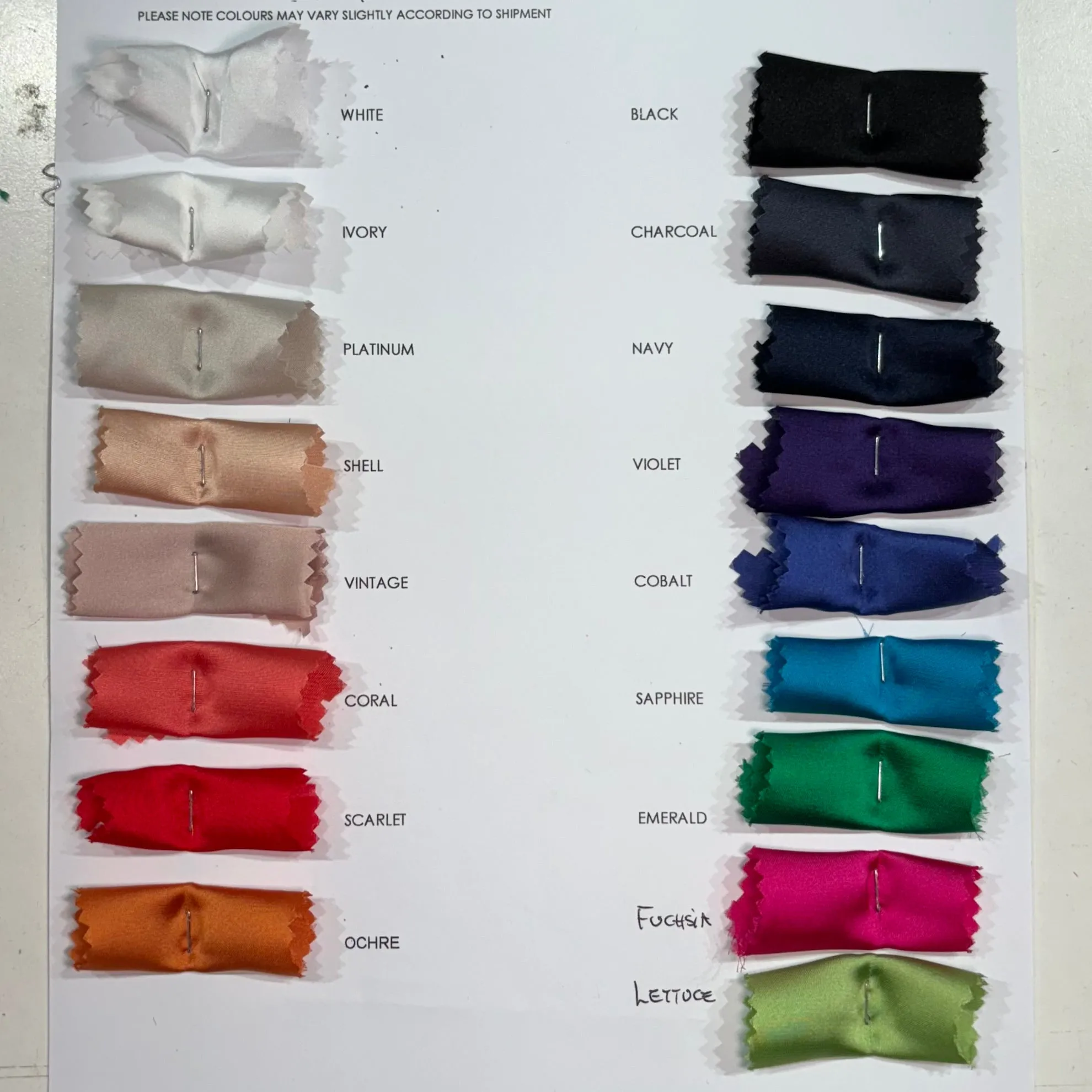 DELUXE (Satin Chiffon)