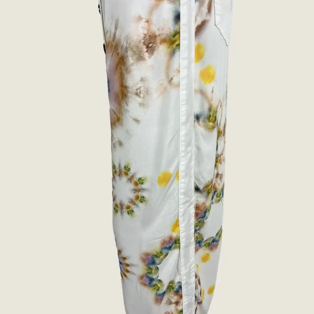 Desigual Tie Die Maxi Skirt 38