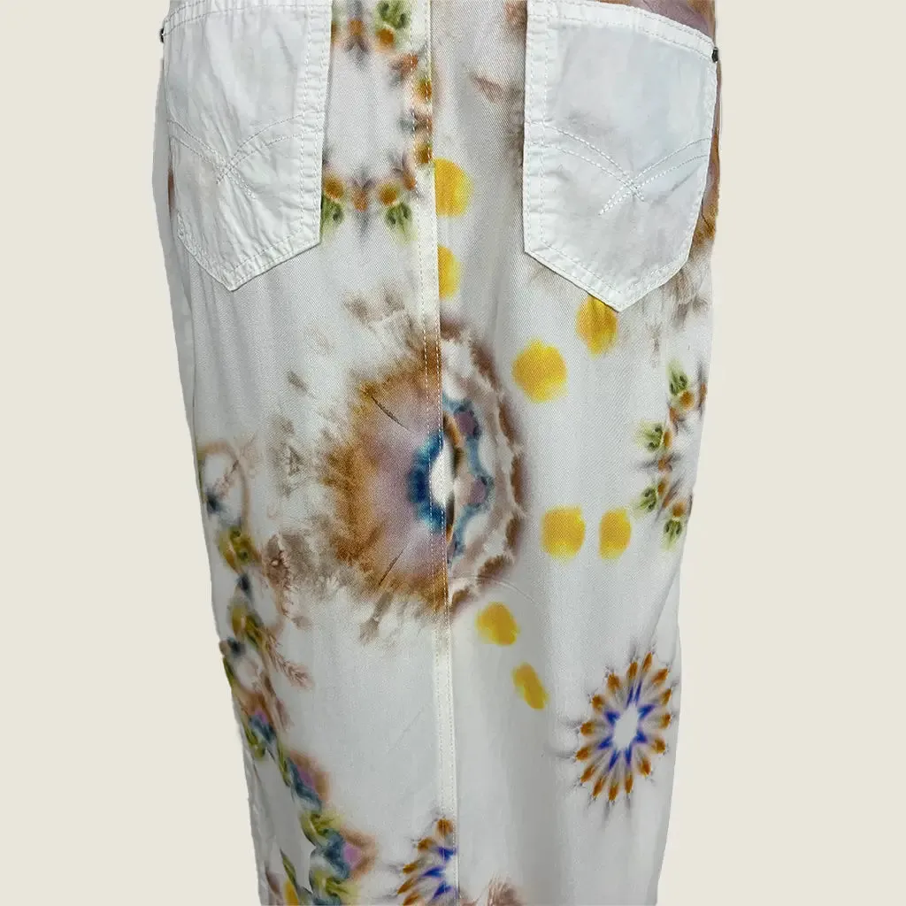 Desigual Tie Die Maxi Skirt 38