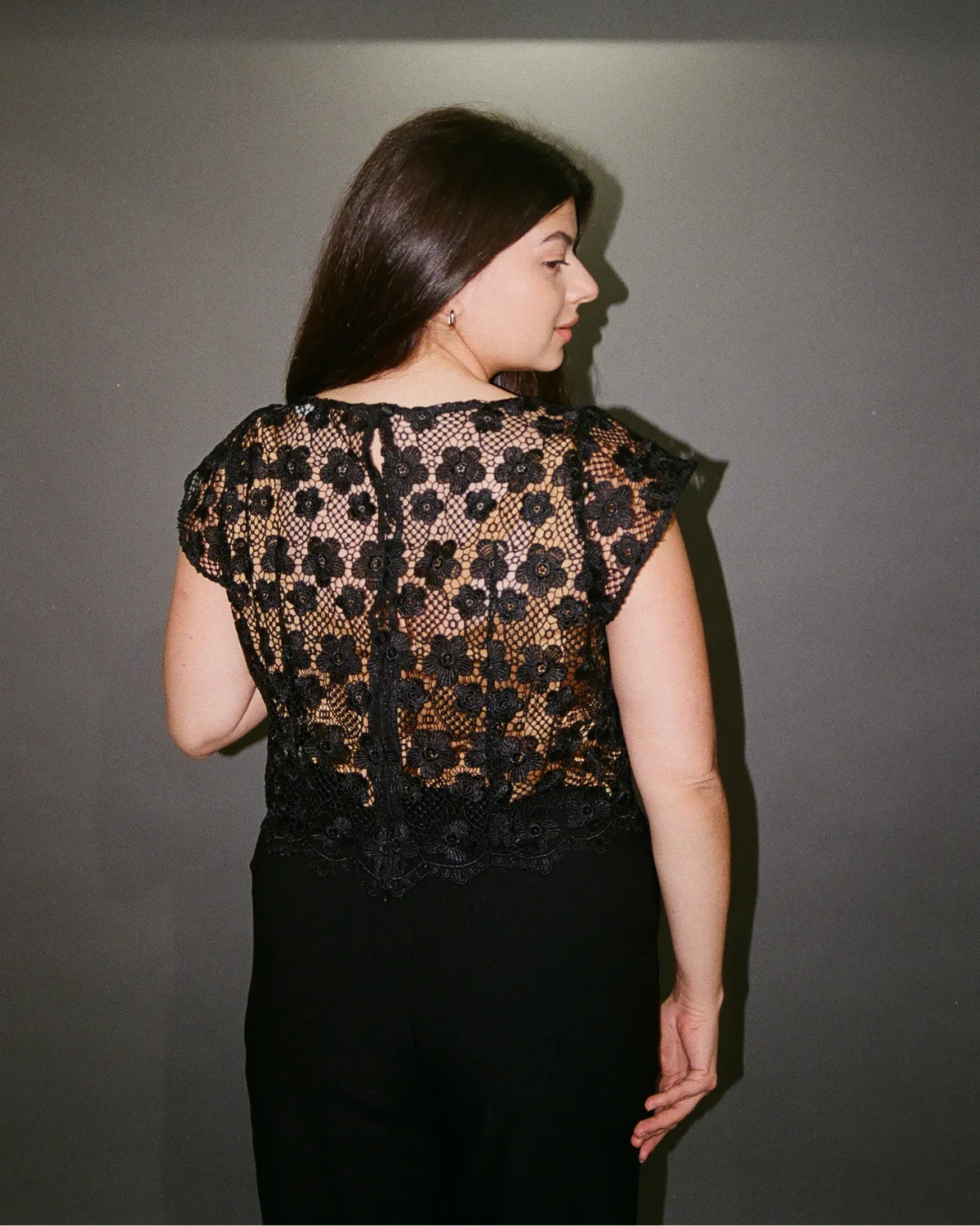 Detroit 442 | Lace Boxy Top