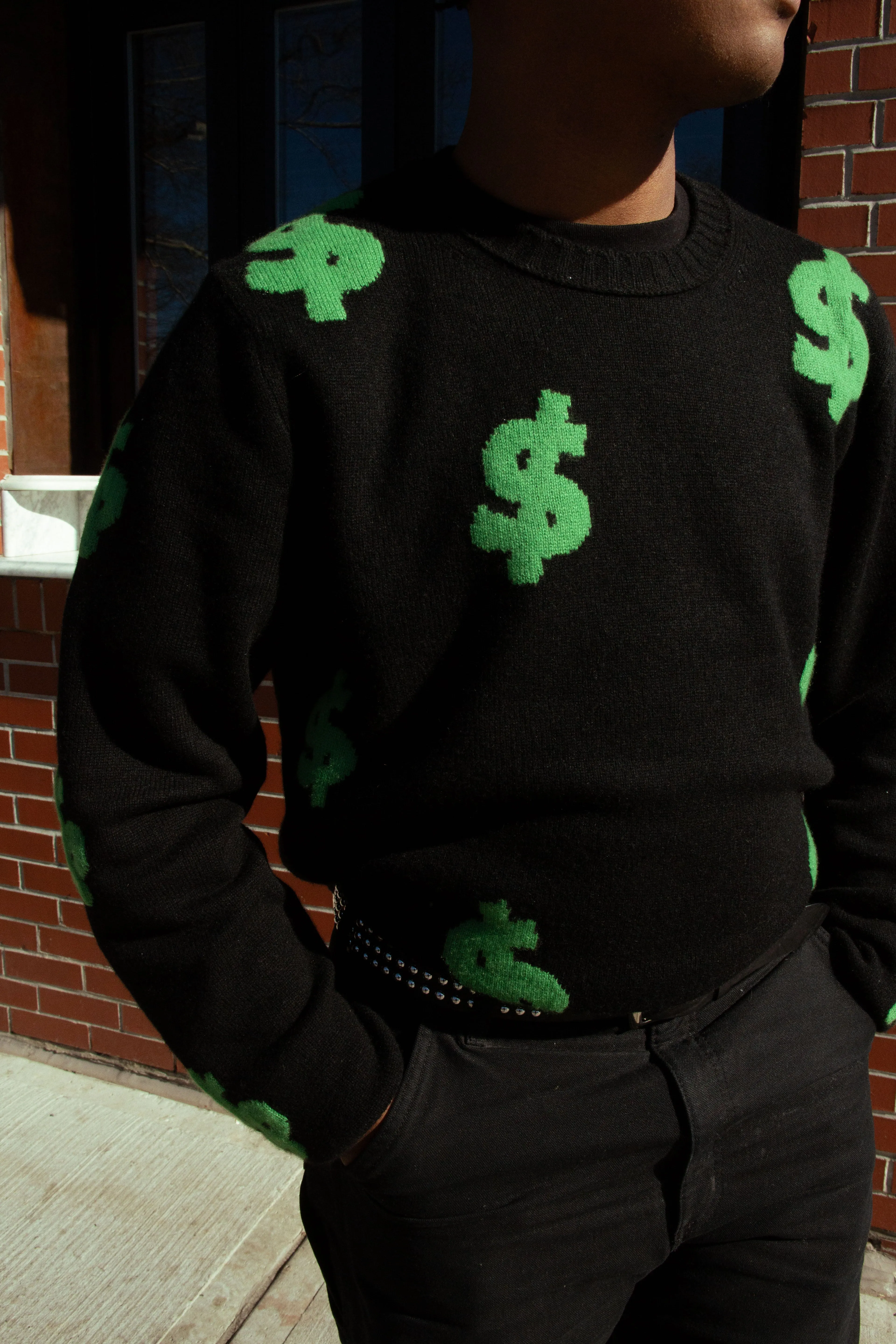 Dollar Knit Crewneck