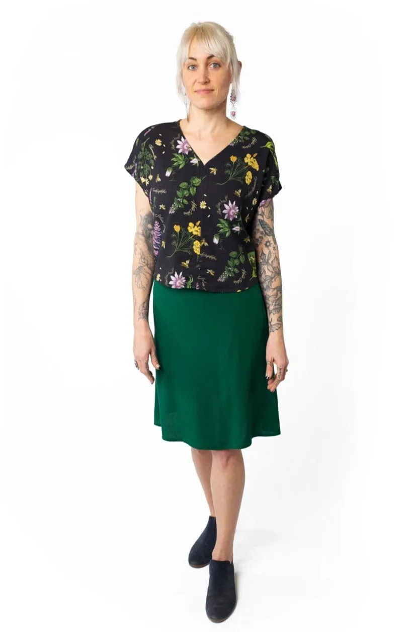 Dolman Top in Ecovero Nervine