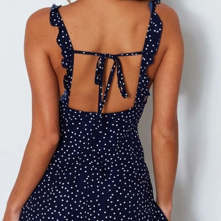 Dot the Day Strappy Sundress