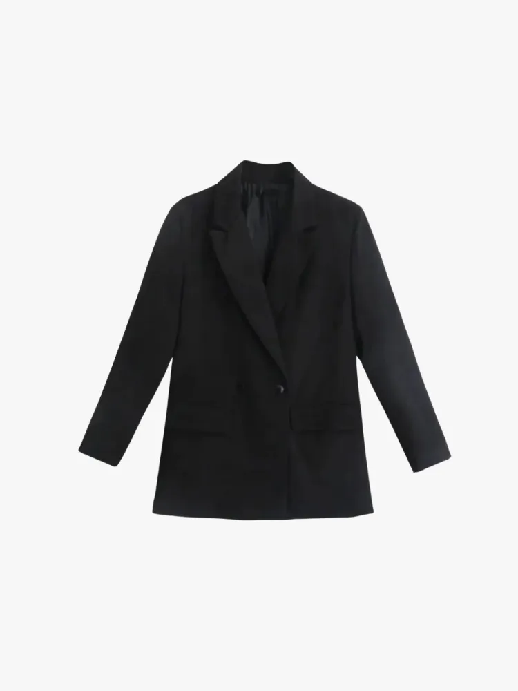 DOUBLE BREASTED BLAZER