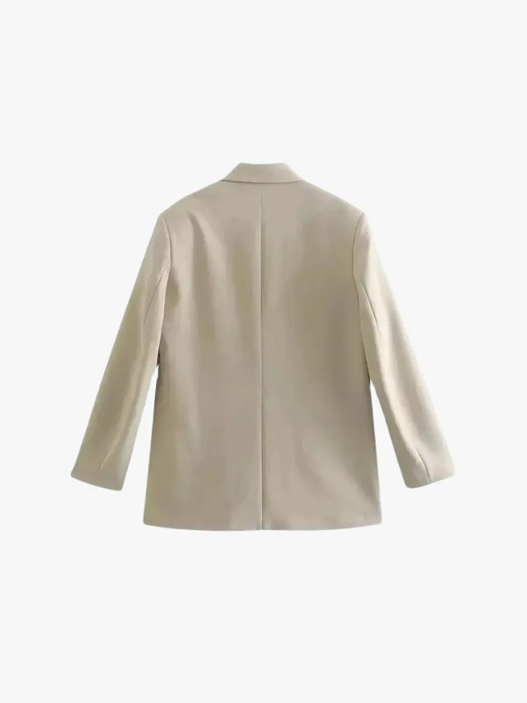 DOUBLE BREASTED BLAZER