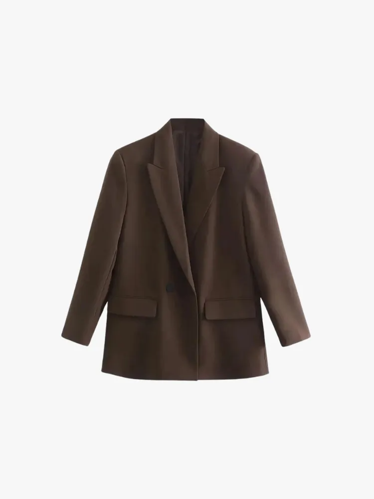 DOUBLE BREASTED BLAZER