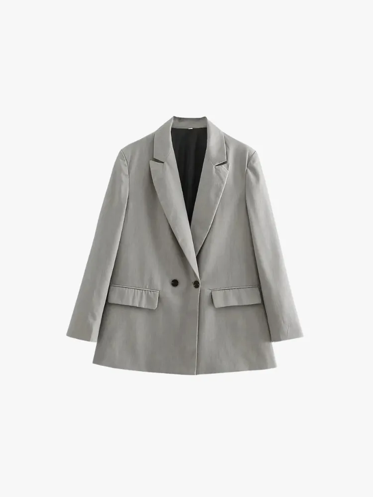 DOUBLE BREASTED BLAZER