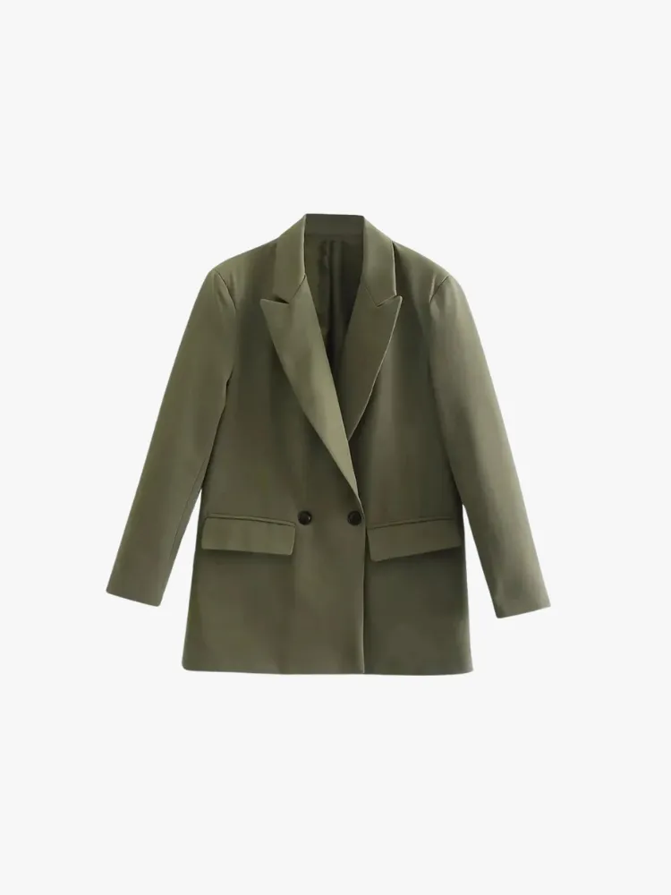 DOUBLE BREASTED BLAZER