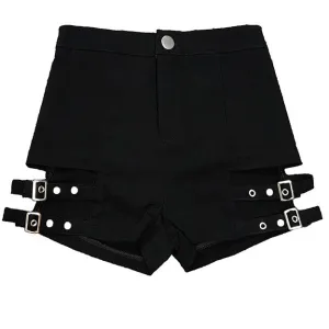 Double Strap Slim Shorts SD00448