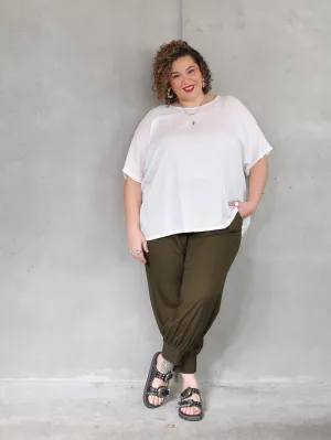 Drape Top - French Vanilla