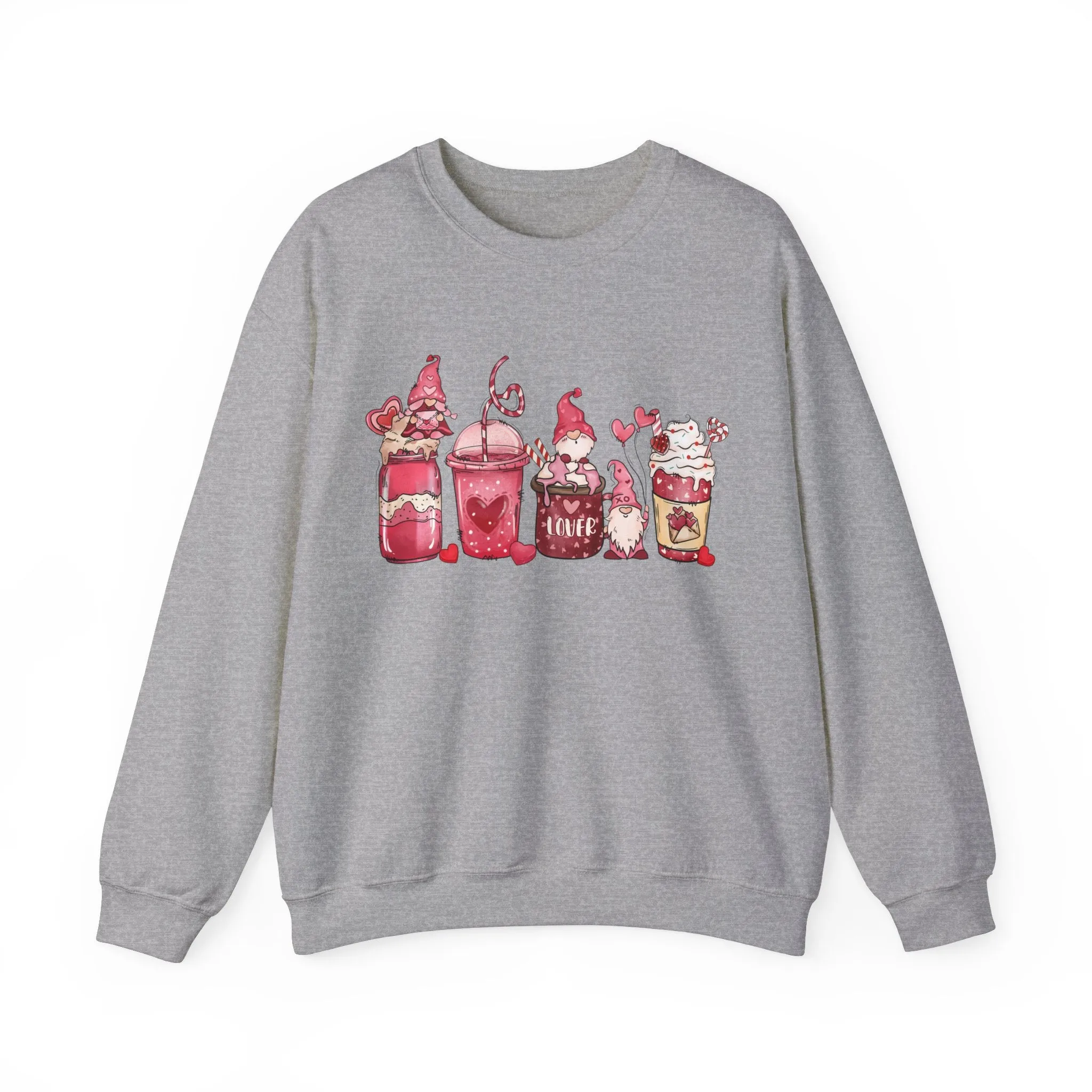Drinks Cute Velentines Day Sweatshirt