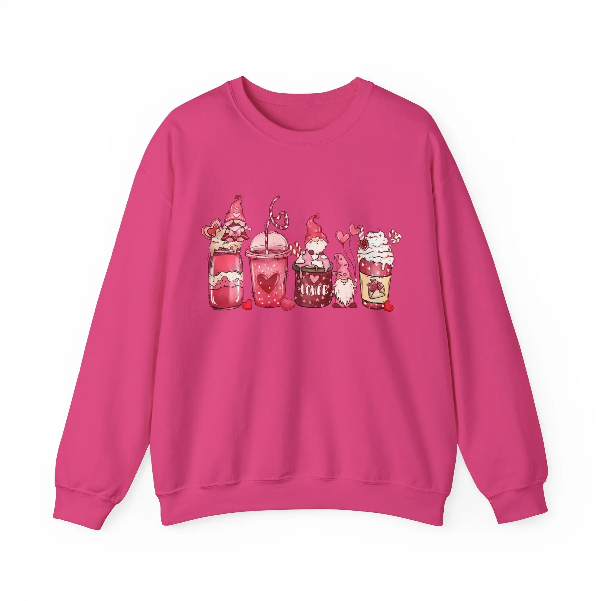 Drinks Cute Velentines Day Sweatshirt