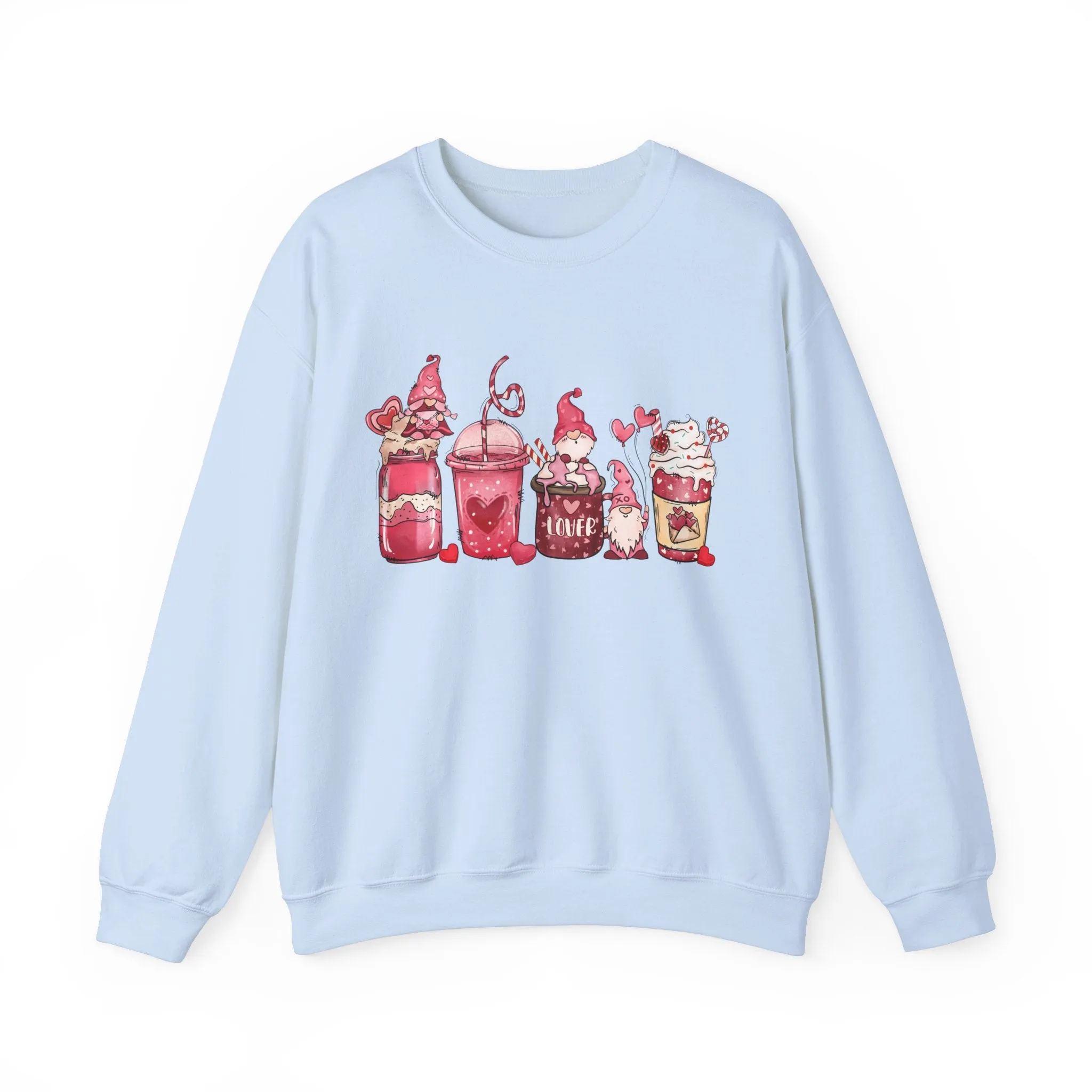 Drinks Cute Velentines Day Sweatshirt
