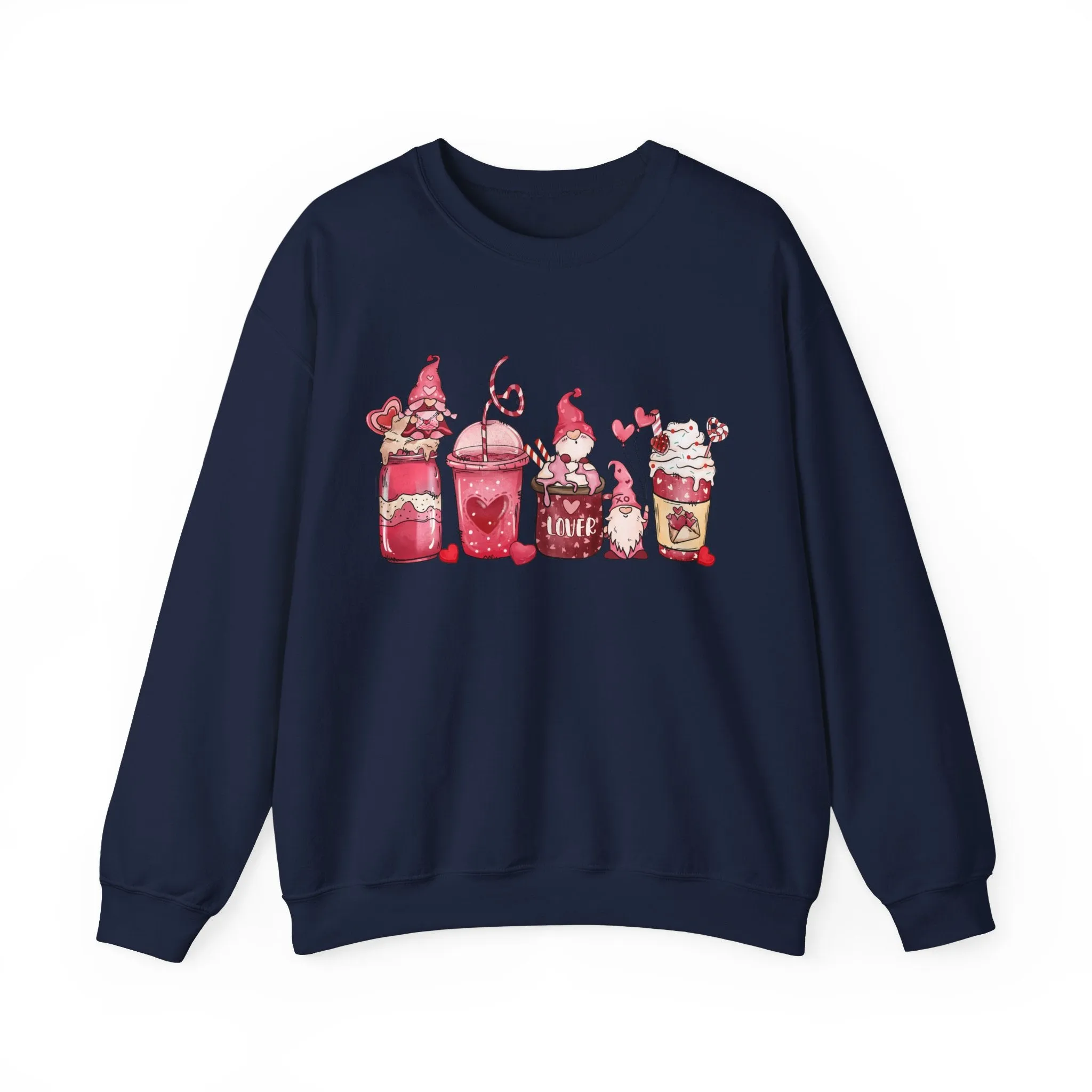 Drinks Cute Velentines Day Sweatshirt