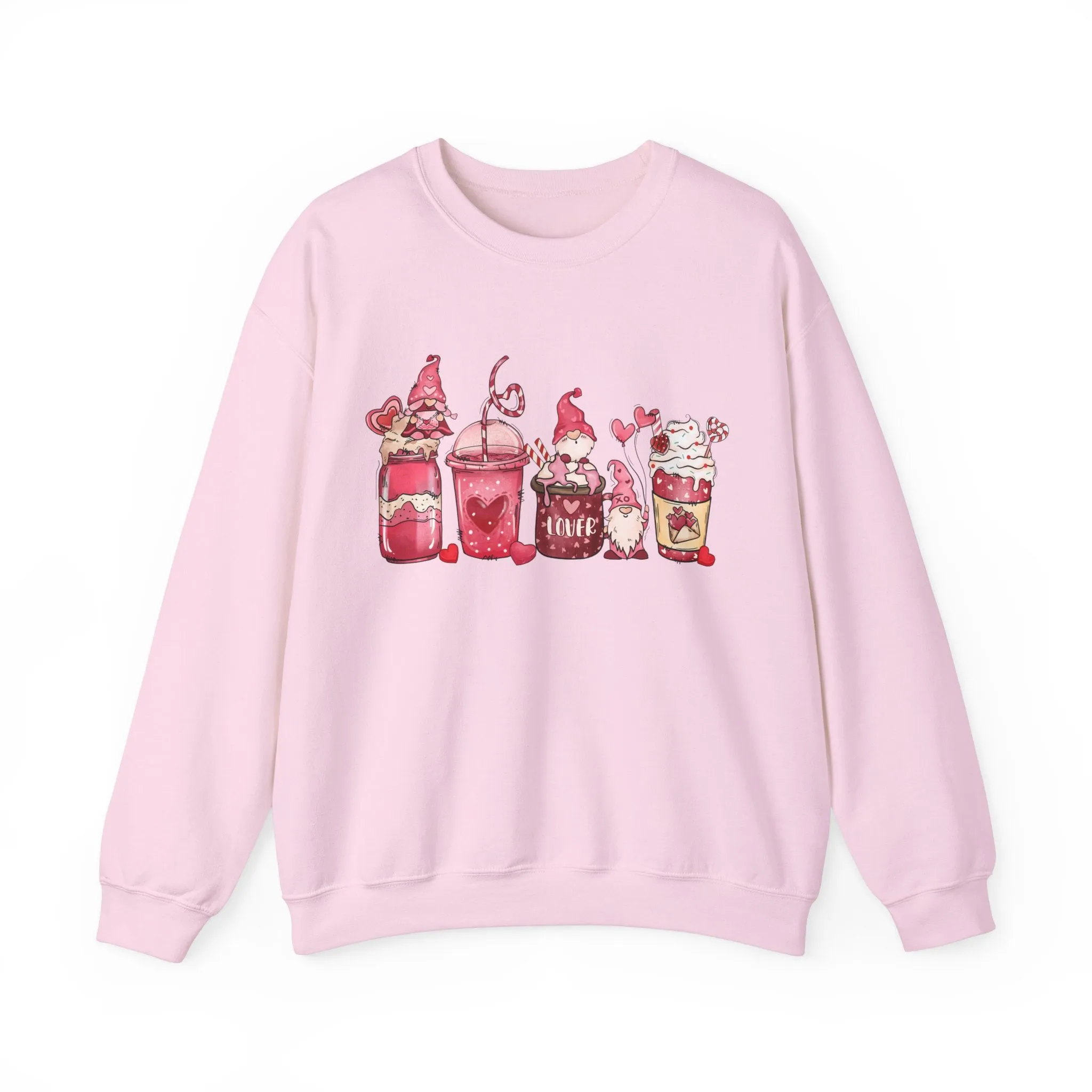 Drinks Cute Velentines Day Sweatshirt