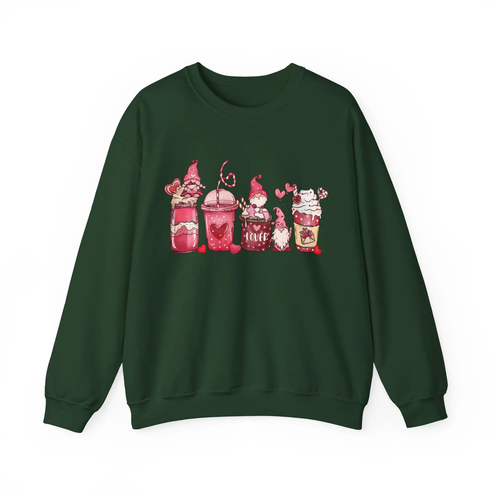 Drinks Cute Velentines Day Sweatshirt