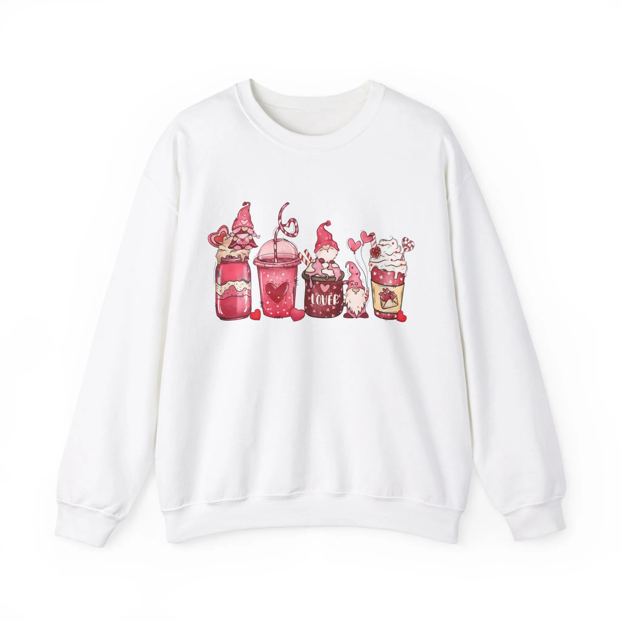Drinks Cute Velentines Day Sweatshirt
