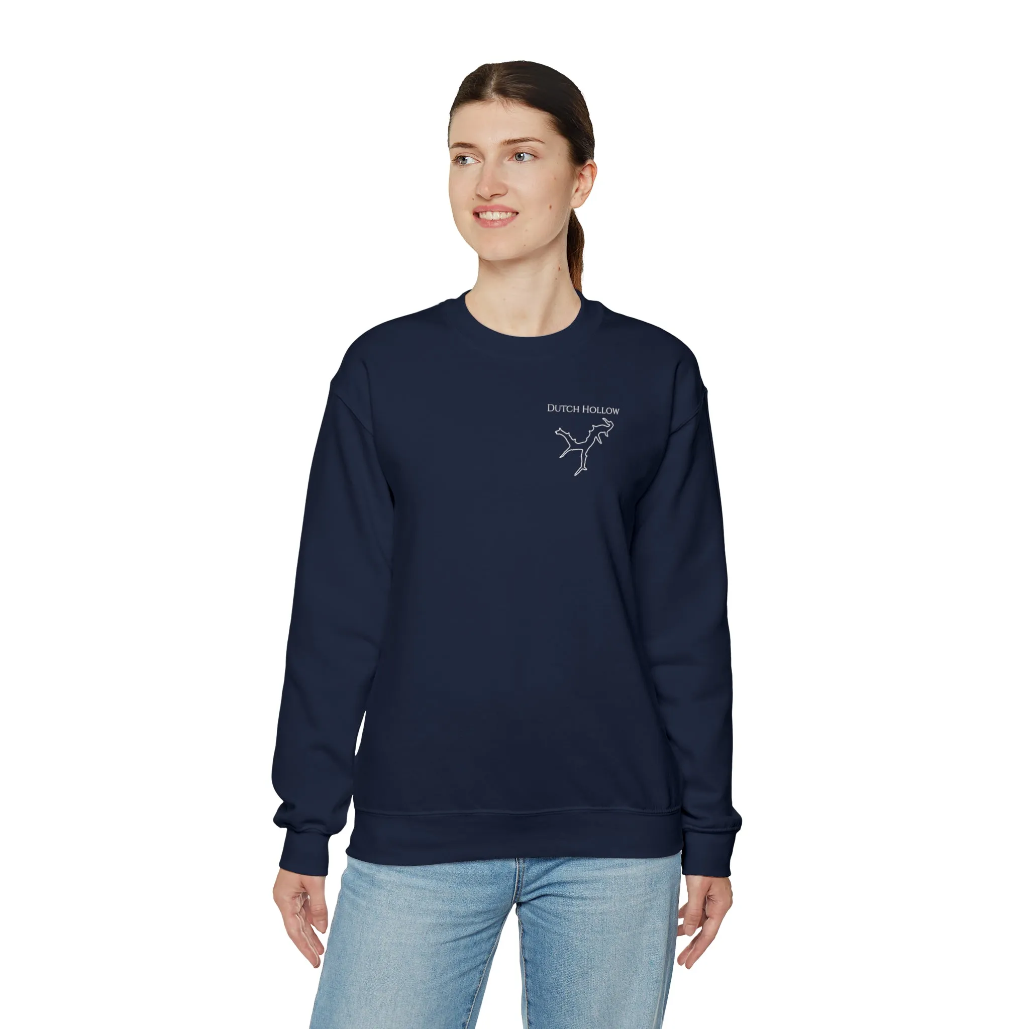 Dutch Hollow Plain Unisex Crewneck Sweatshirt Heavy Blend™