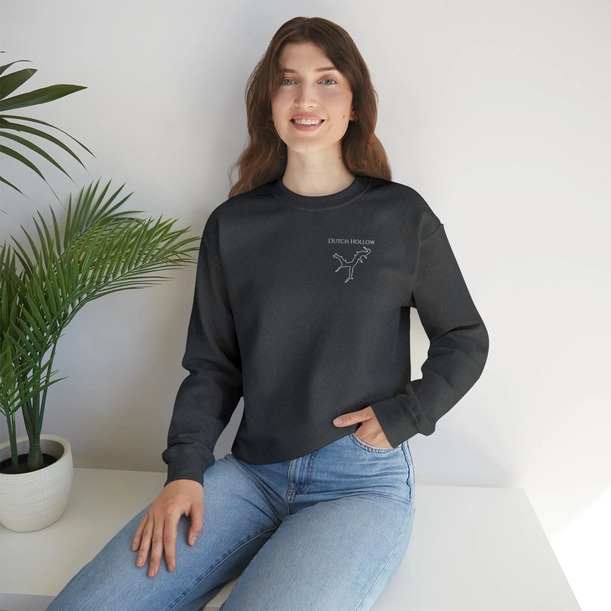 Dutch Hollow Plain Unisex Crewneck Sweatshirt Heavy Blend™