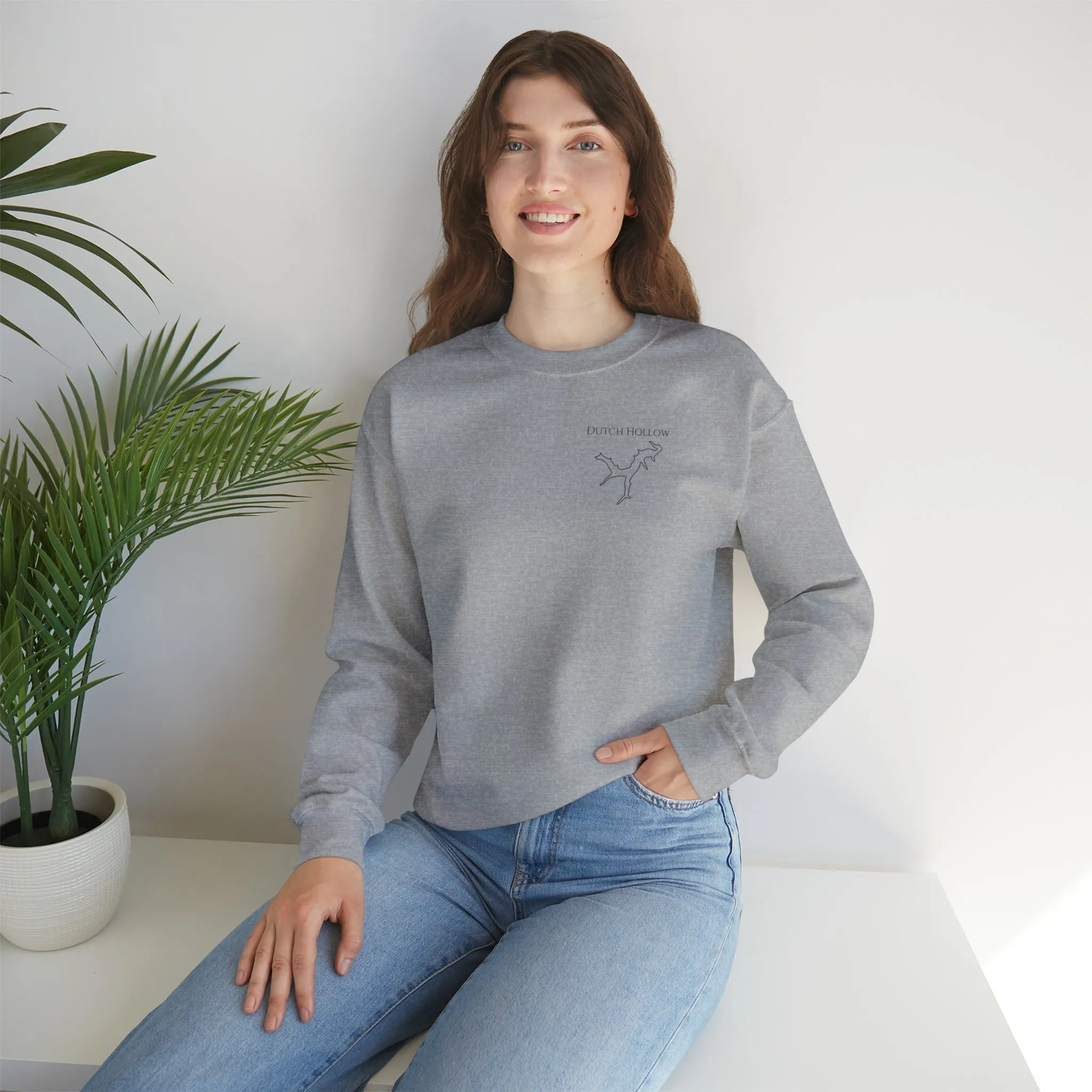 Dutch Hollow Plain Unisex Crewneck Sweatshirt Heavy Blend™
