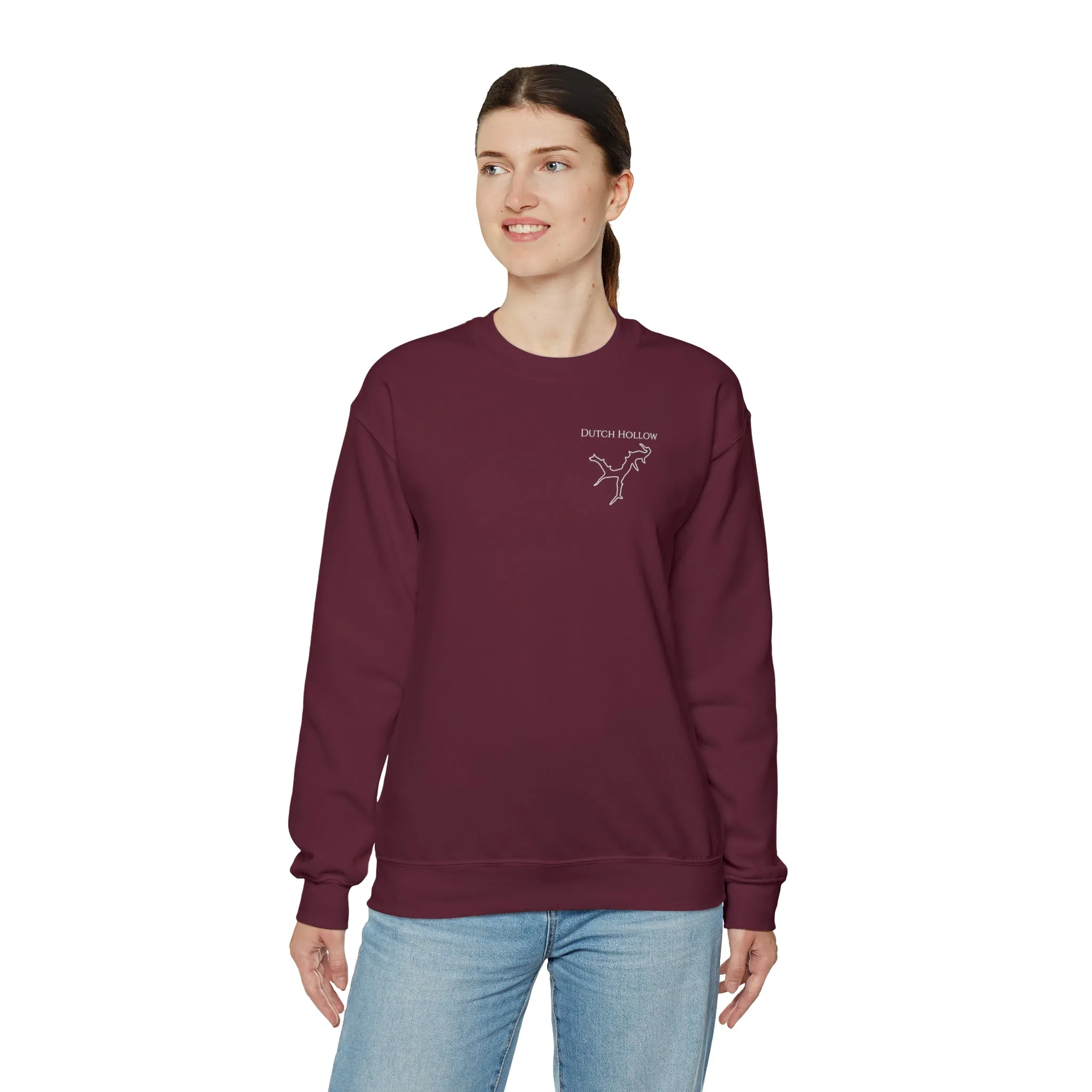 Dutch Hollow Plain Unisex Crewneck Sweatshirt Heavy Blend™