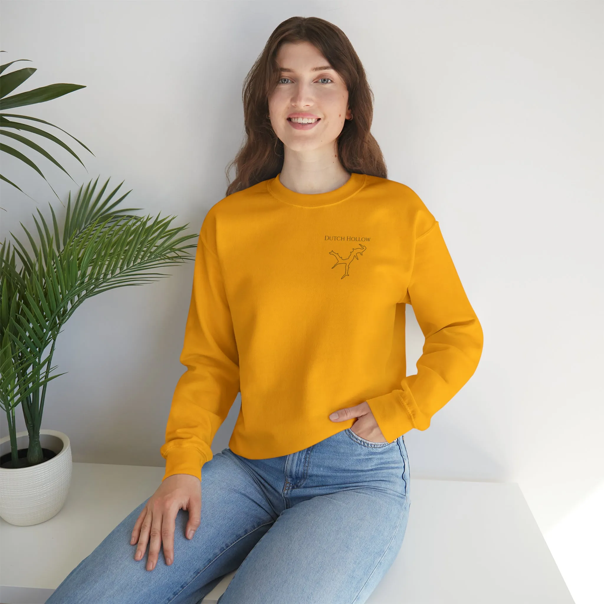 Dutch Hollow Plain Unisex Crewneck Sweatshirt Heavy Blend™
