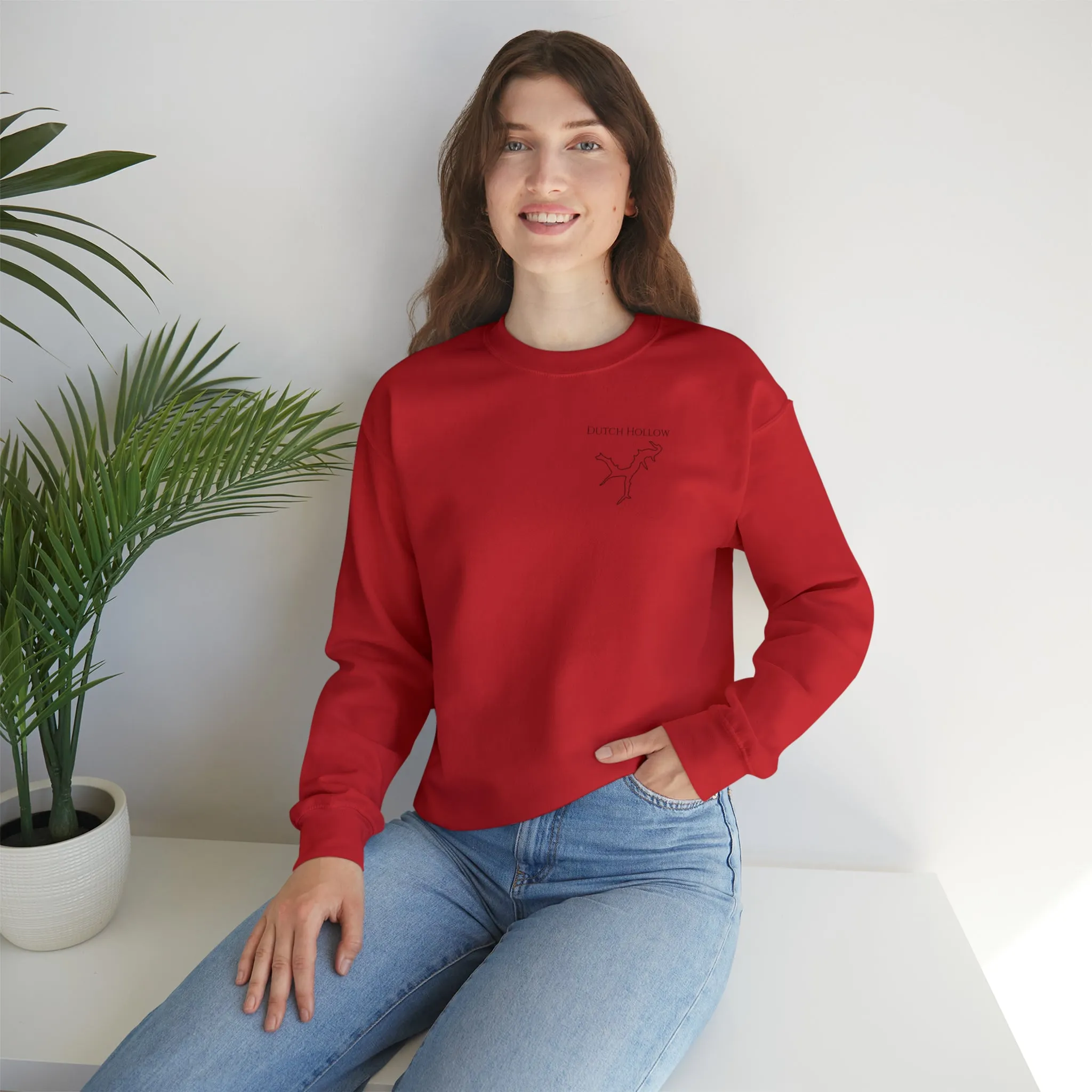 Dutch Hollow Plain Unisex Crewneck Sweatshirt Heavy Blend™