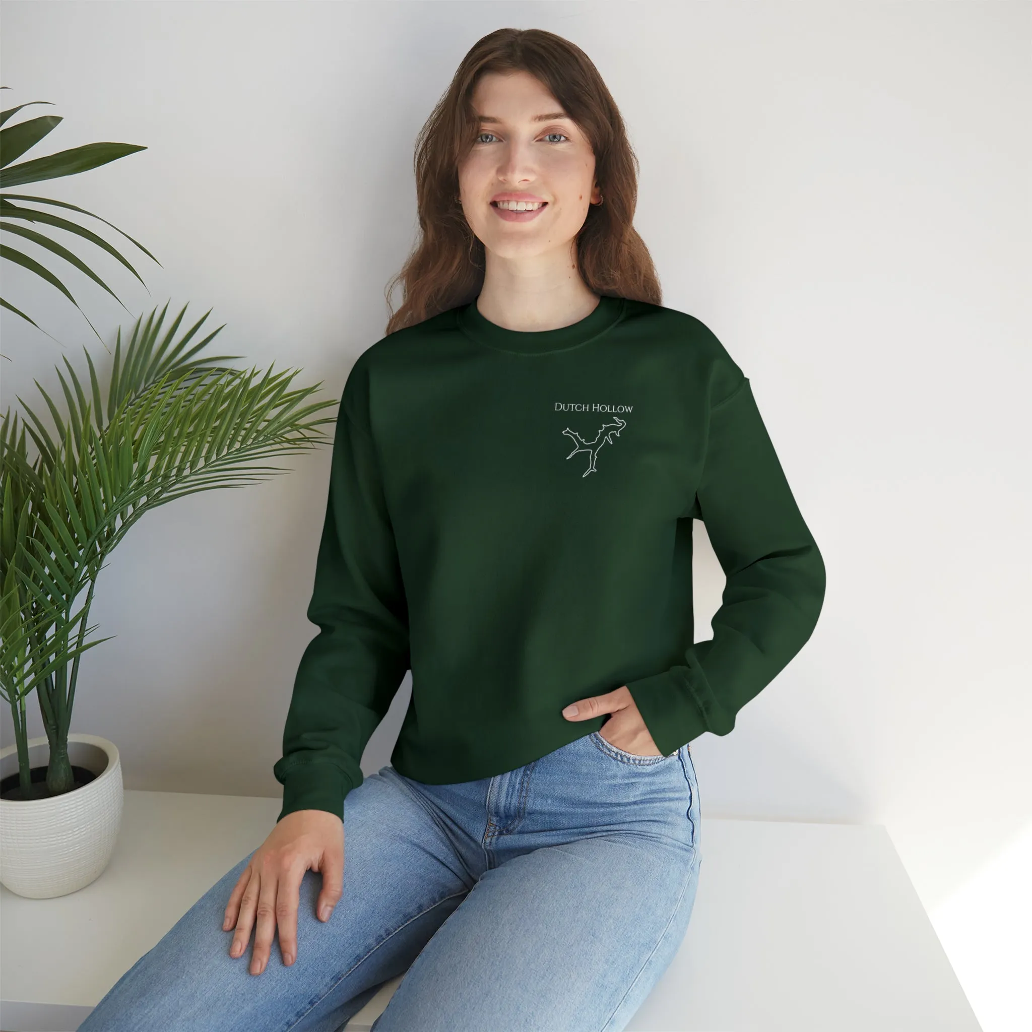 Dutch Hollow Plain Unisex Crewneck Sweatshirt Heavy Blend™