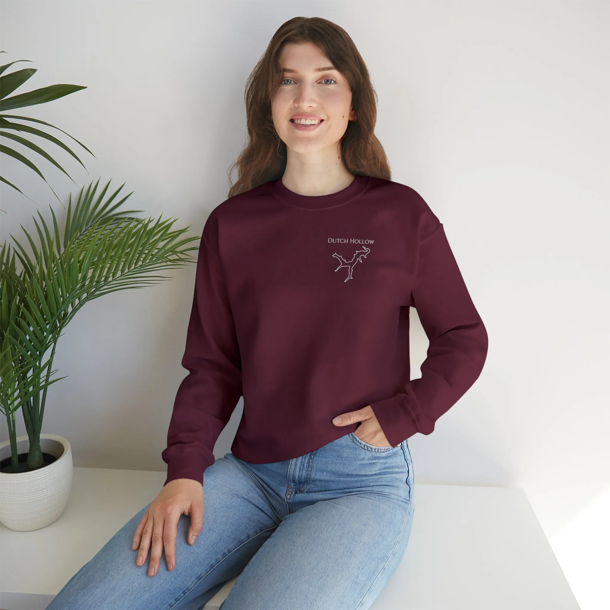 Dutch Hollow Plain Unisex Crewneck Sweatshirt Heavy Blend™
