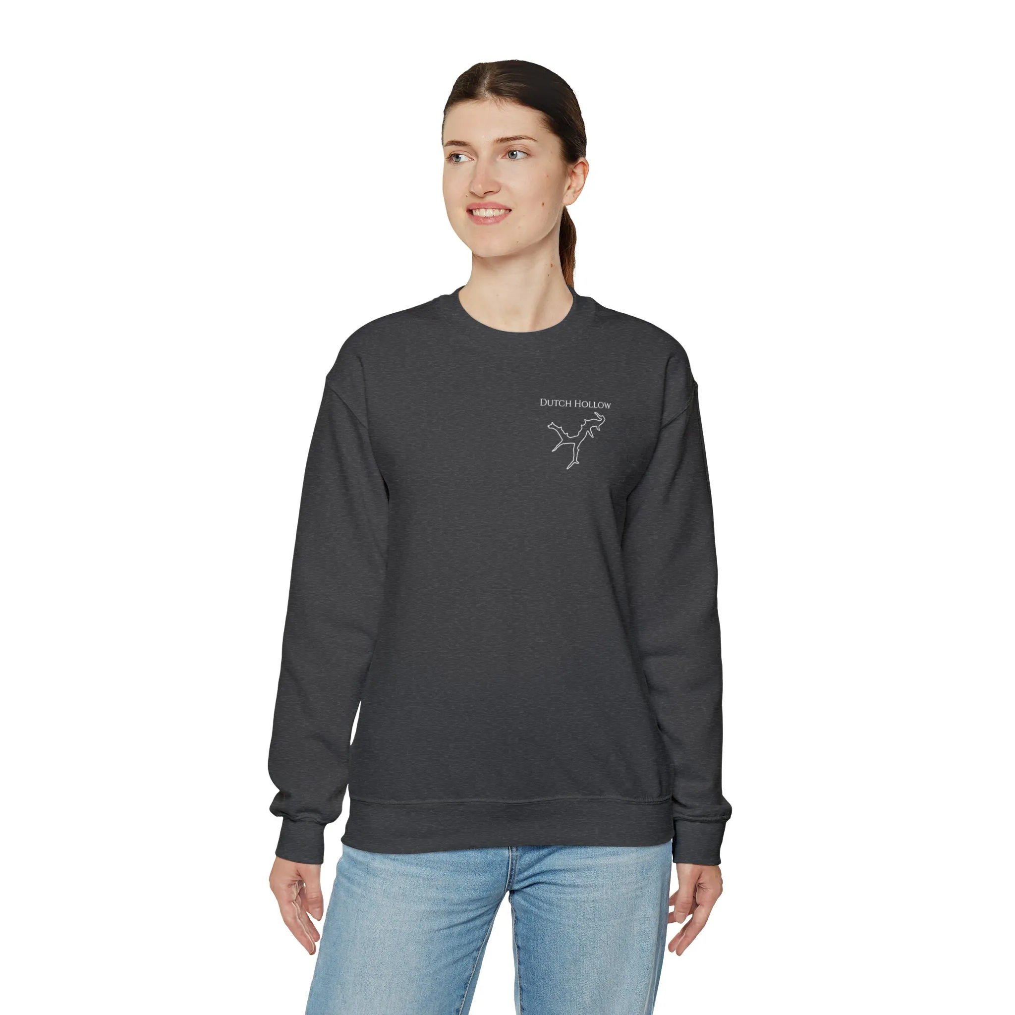 Dutch Hollow Plain Unisex Crewneck Sweatshirt Heavy Blend™